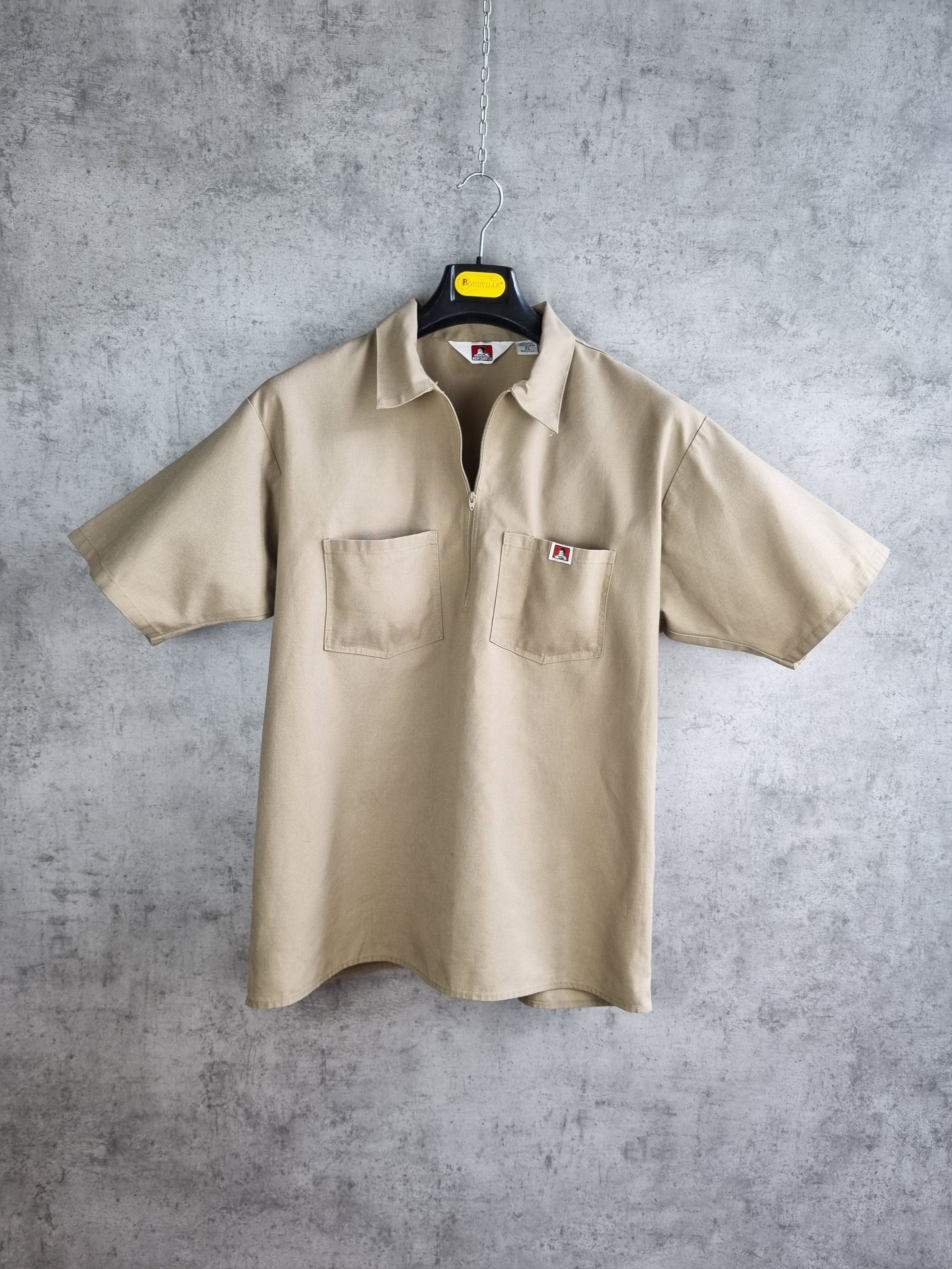 Ben Davis × Vintage Ben Davis Vintage Zipped Shirt made in USA Size US L / EU 52-54 / 3 - 5 Thumbnail