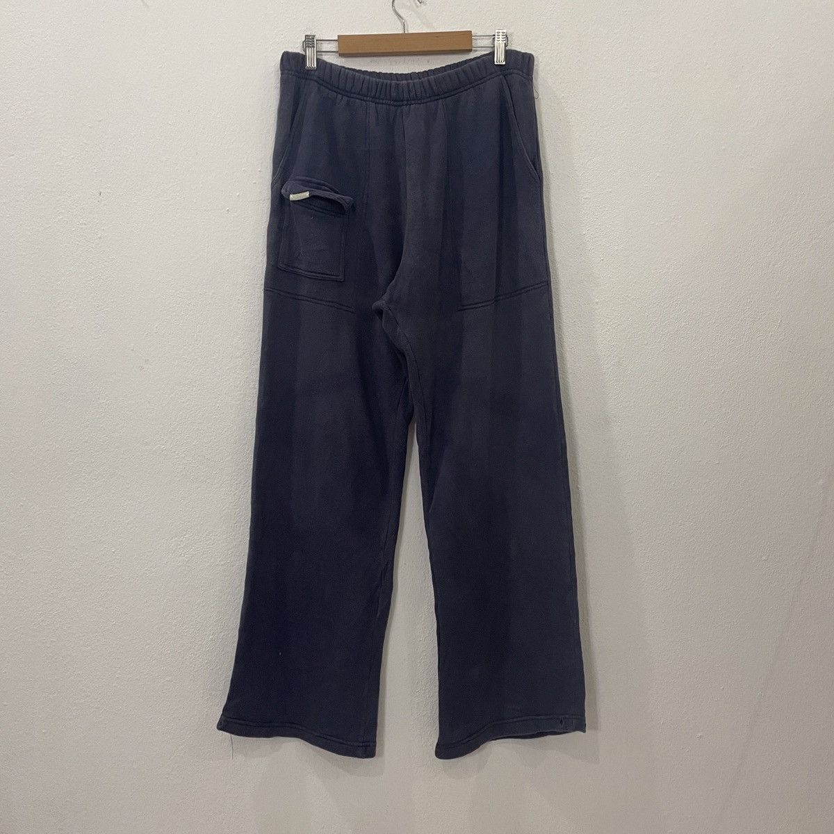 Image of Vintage Neighborhood Small Logo Pants in Blue, Men's (Size 33)