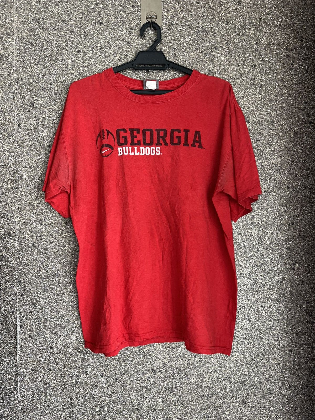 image of Vintage Georgia Bulldogs Ft10 in Red, Men's (Size XL)