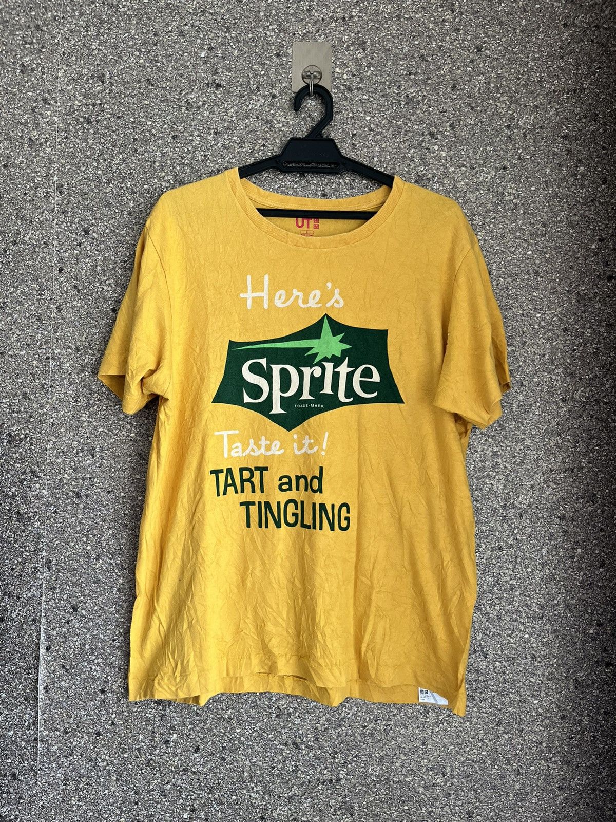 image of Vintage Sprite Ft10 in Yellow, Men's (Size Large)