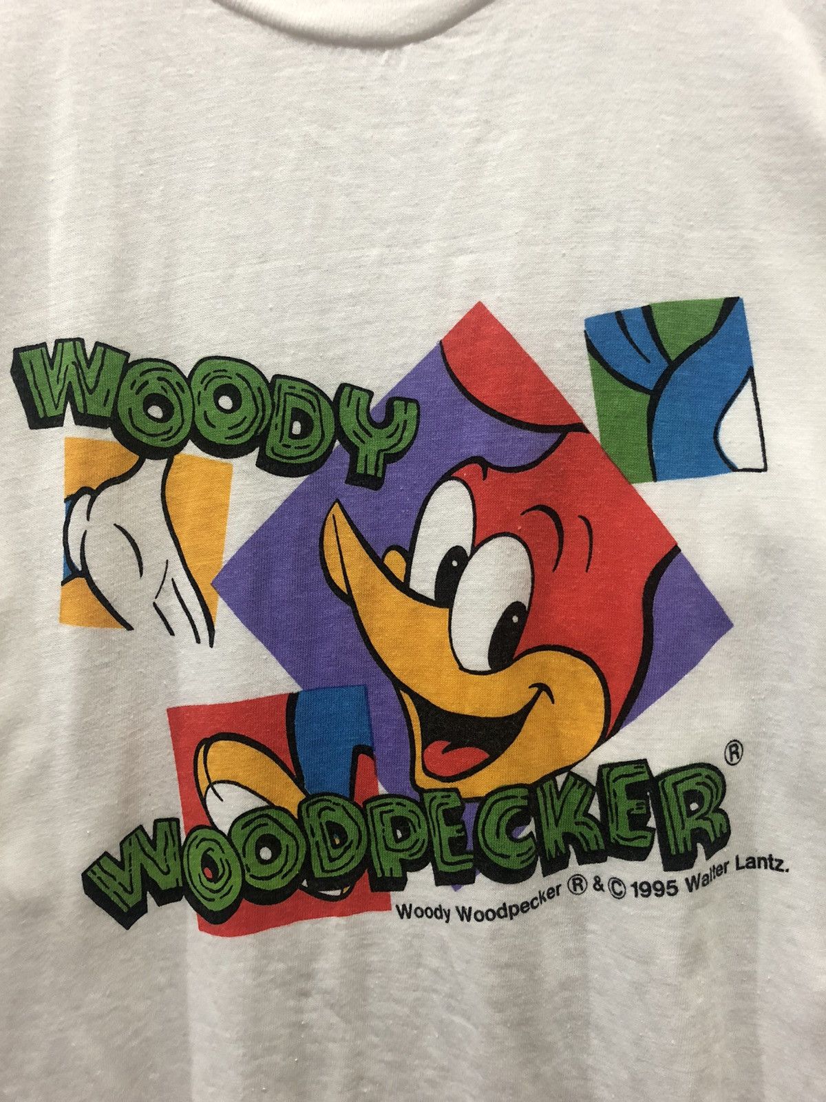Cartoon Network × Vintage Vintage 90s Woody WoodPecker t shirt Z - 1 Size US L / EU 52-54 / 3 - 1 Thumbnail