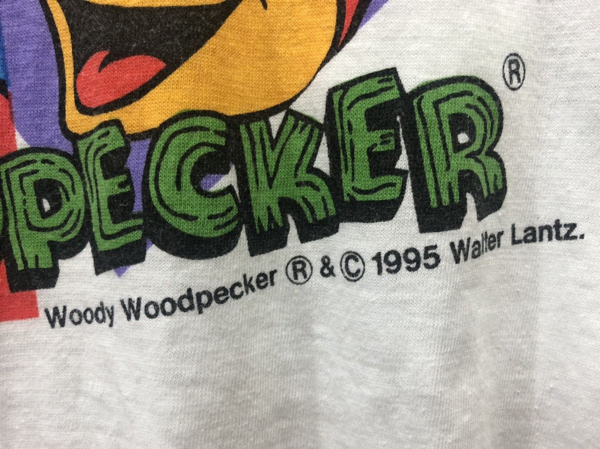 Cartoon Network × Vintage Vintage 90s Woody WoodPecker t shirt Z - 1 Size US L / EU 52-54 / 3 - 3 Thumbnail