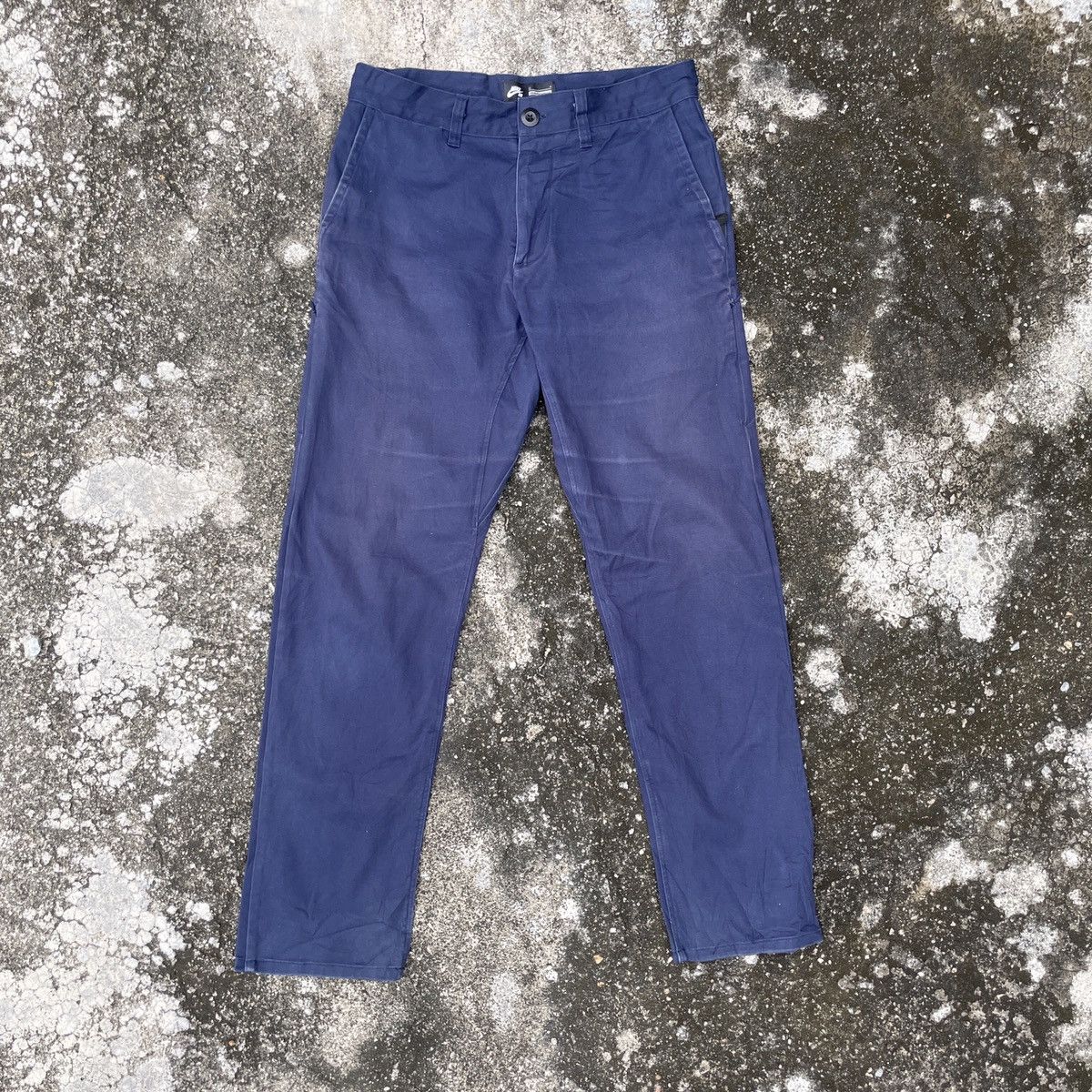 Image of Vintage Nike Sb Trouser Pants in Dark Blue, Men's (Size 30)