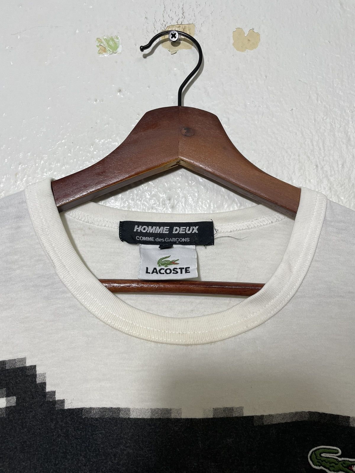 Comme des Garcons × Comme des Garcons Homme Plus × Lacoste CDG X Lacoste Tee Size US L / EU 52-54 / 3 - 3 Thumbnail