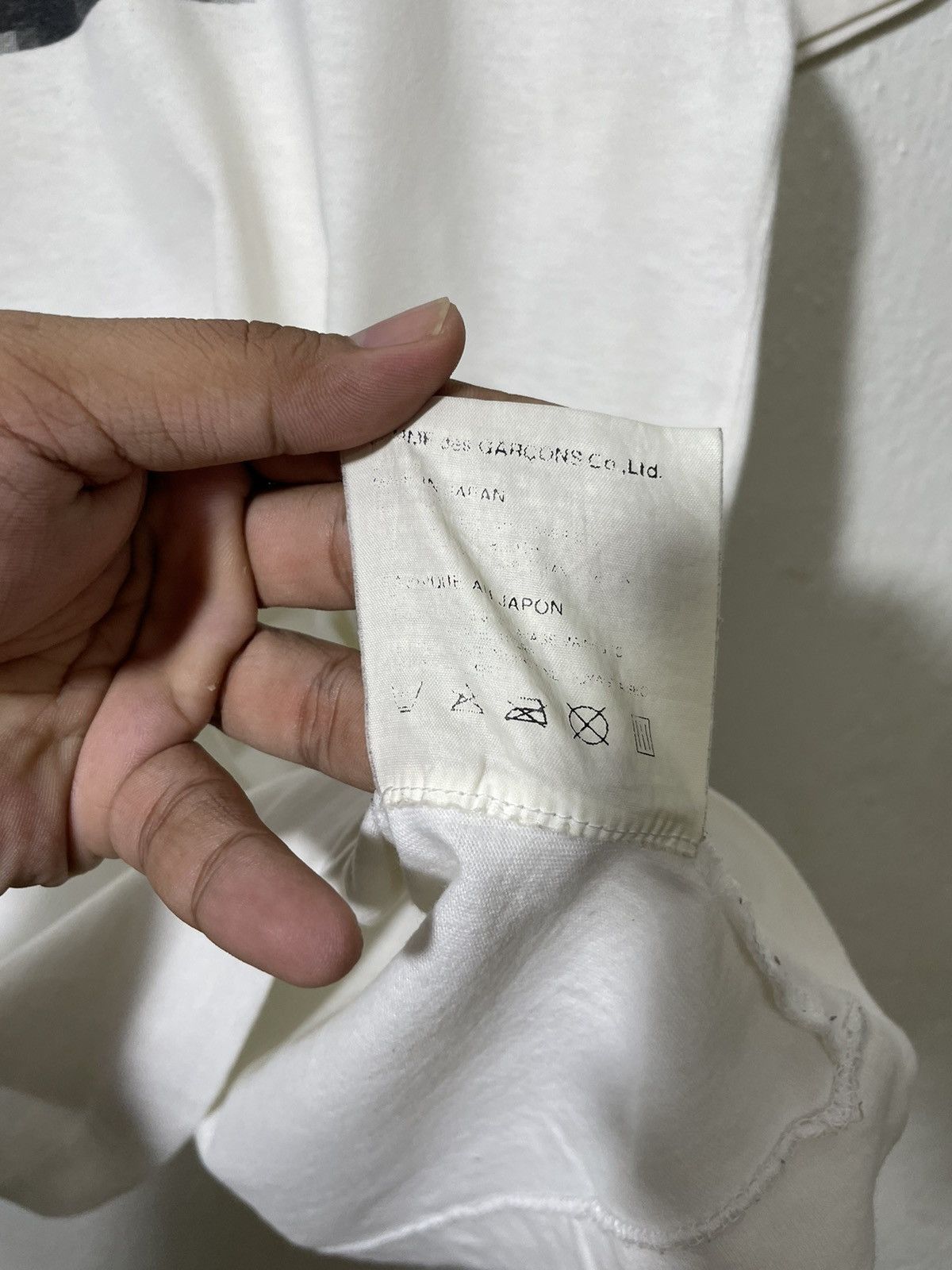 Comme des Garcons × Comme des Garcons Homme Plus × Lacoste CDG X Lacoste Tee Size US L / EU 52-54 / 3 - 5 Thumbnail
