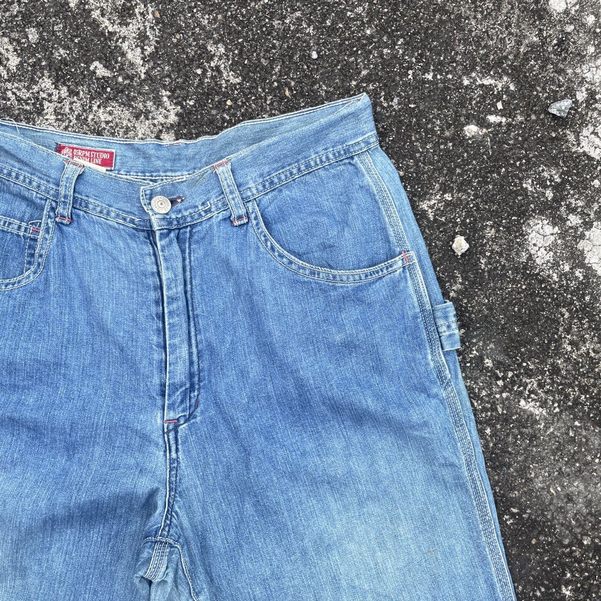 45rpm Vintage 45rpm Studio Denim Line Workwear Jeans Size US 30 / EU 46 - 2 Thumbnail