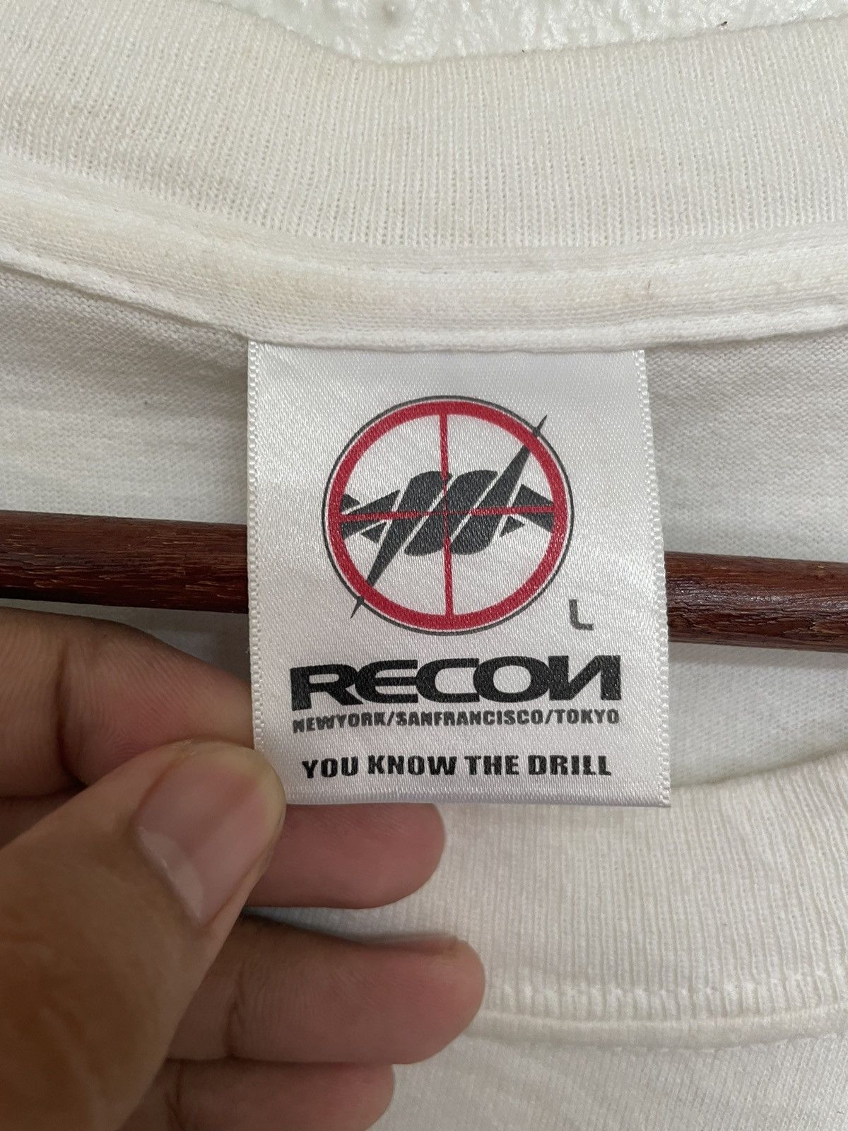 Recon × Vintage Mission.R3con Description Encription Tee Size US L / EU 52-54 / 3 - 4 Thumbnail