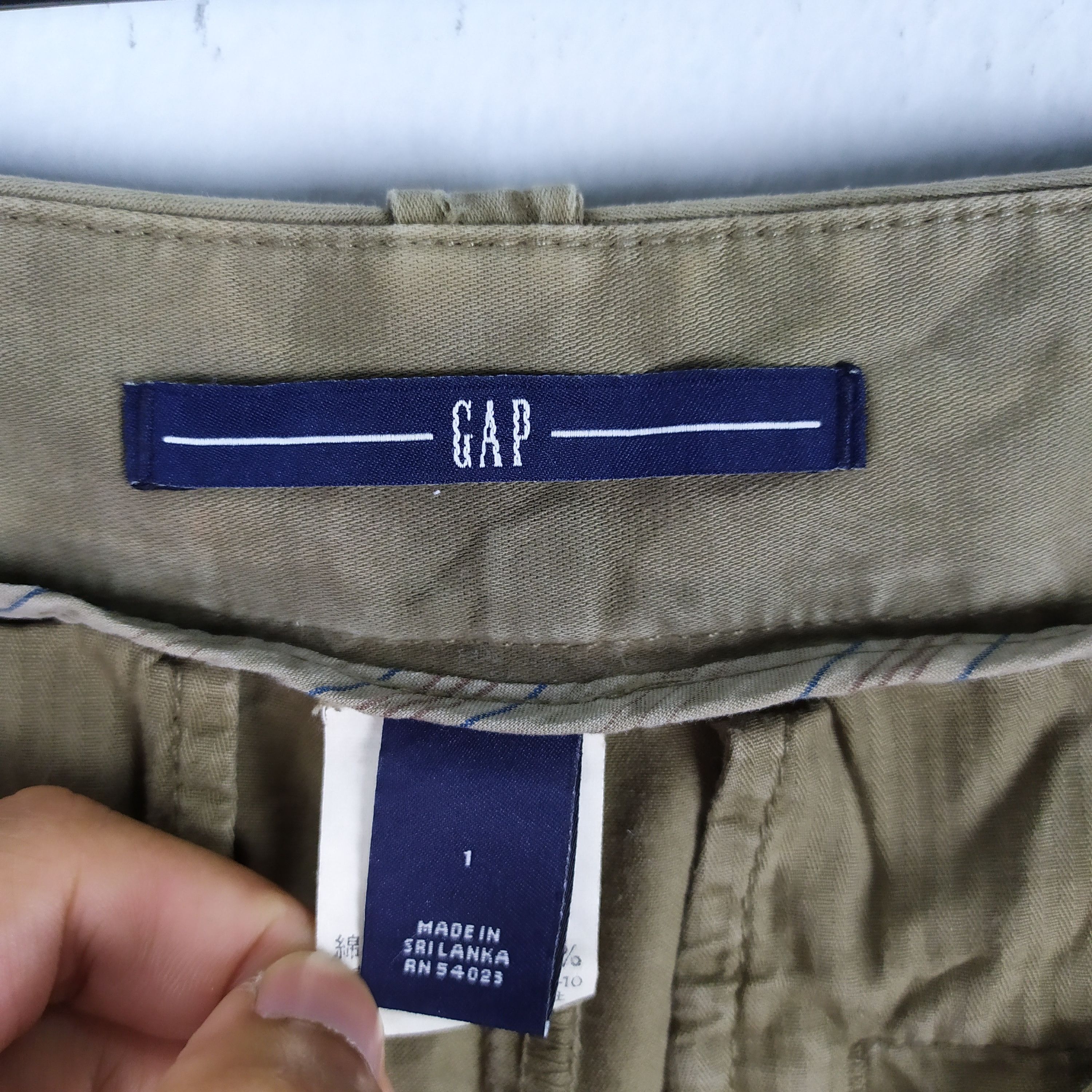 Japanese Brand GAP CARGO PANTS/ TACTICAL PANTS Size US 29 - 9 Thumbnail