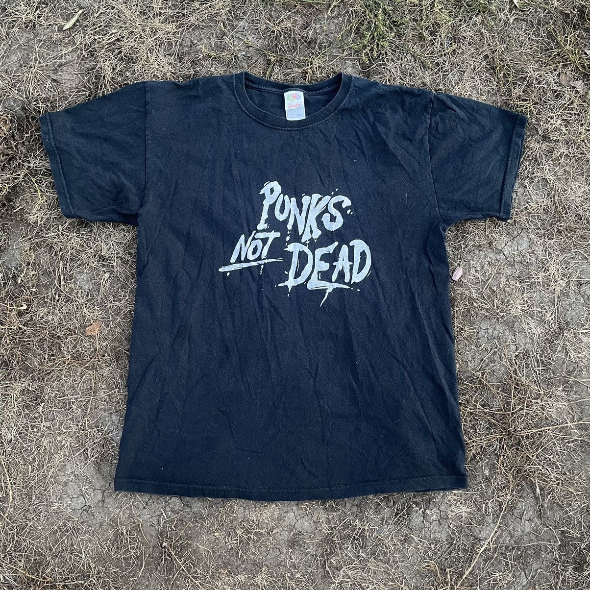 Vintage Vintage Y2K Punk Graphic Tee Sun Faded Skate Aesthetic M Size US M / EU 48-50 / 2 - 1 Thumbnail