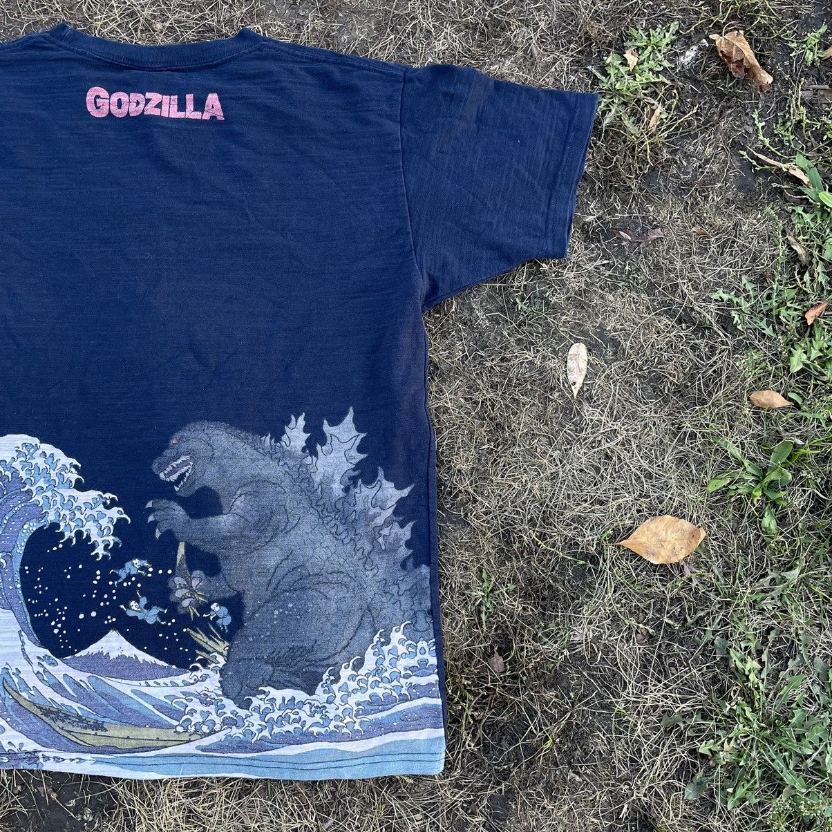 Cartoon Network Vintage Y2K Godzilla Horror Body Tee Movie Humor Print Band Size US XL / EU 56 / 4 - 2 Thumbnail