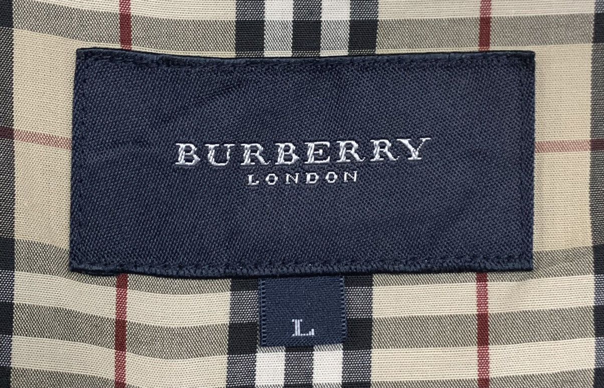 Burberry 🔥BURBERRY LONDON NOVA CHECK LINED ALL BLACK JACKET Size US XL / EU 56 / 4 - 11 Thumbnail