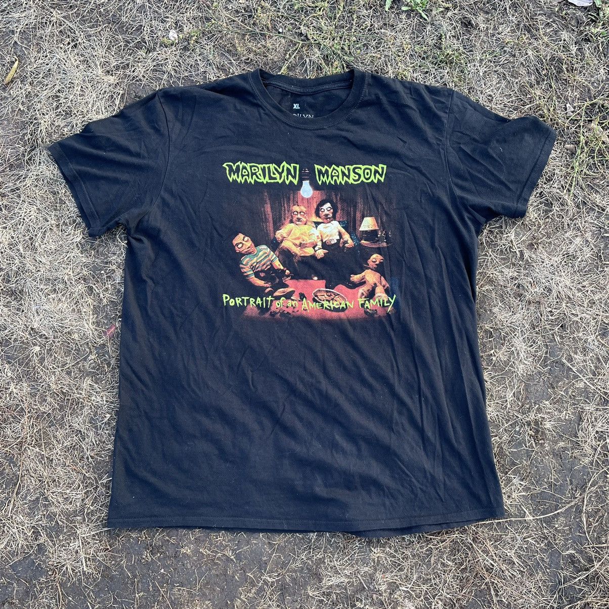 Vintage Vintage Y2K Marilyn Manson Band Tee Graphic Print Grunge M Size US M / EU 48-50 / 2 - 1 Thumbnail