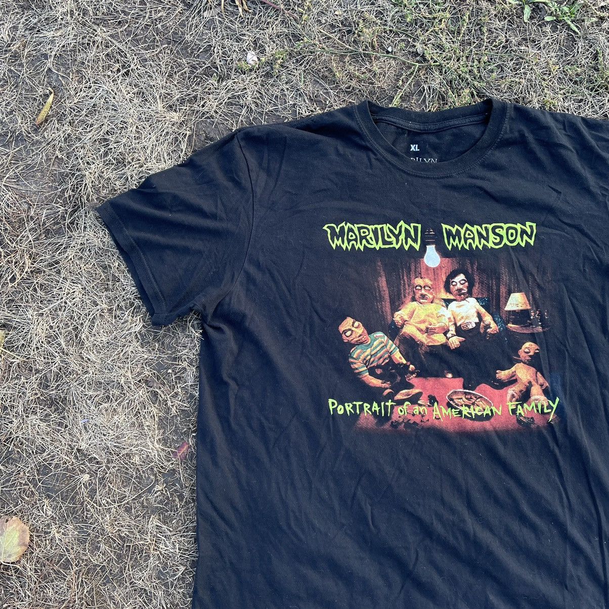 Vintage Vintage Y2K Marilyn Manson Band Tee Graphic Print Grunge M Size US M / EU 48-50 / 2 - 3 Thumbnail