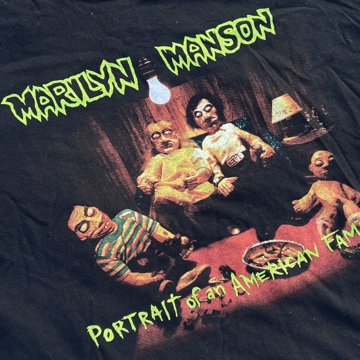 Vintage Vintage Y2K Marilyn Manson Band Tee Graphic Print Grunge M Size US M / EU 48-50 / 2 - 5 Thumbnail