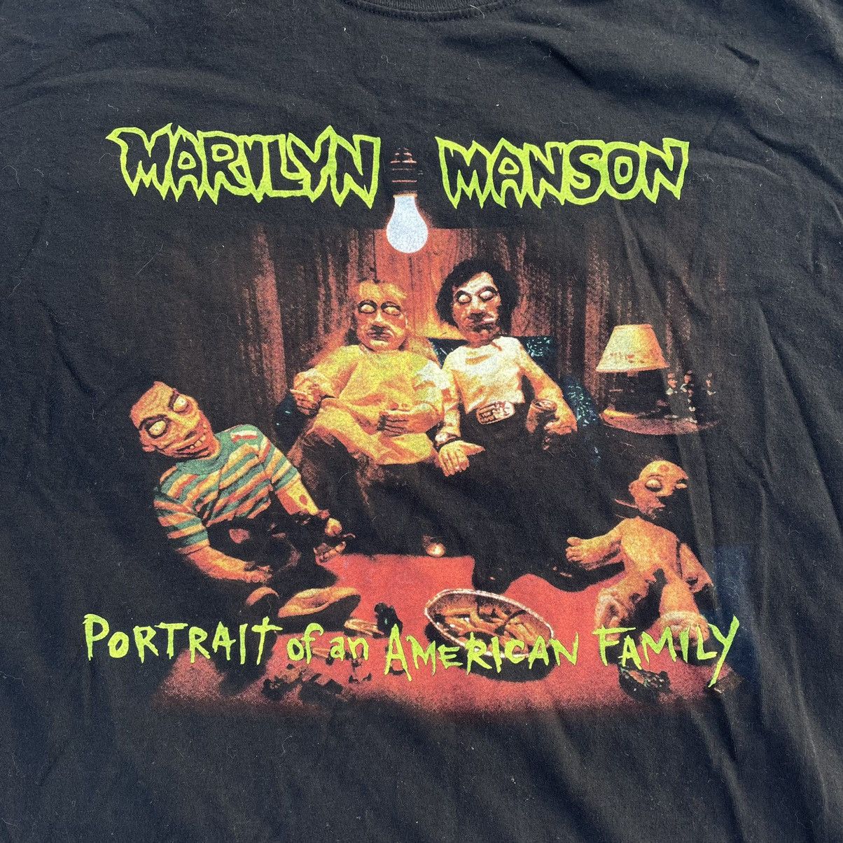 Vintage Vintage Y2K Marilyn Manson Band Tee Graphic Print Grunge M Size US M / EU 48-50 / 2 - 4 Thumbnail