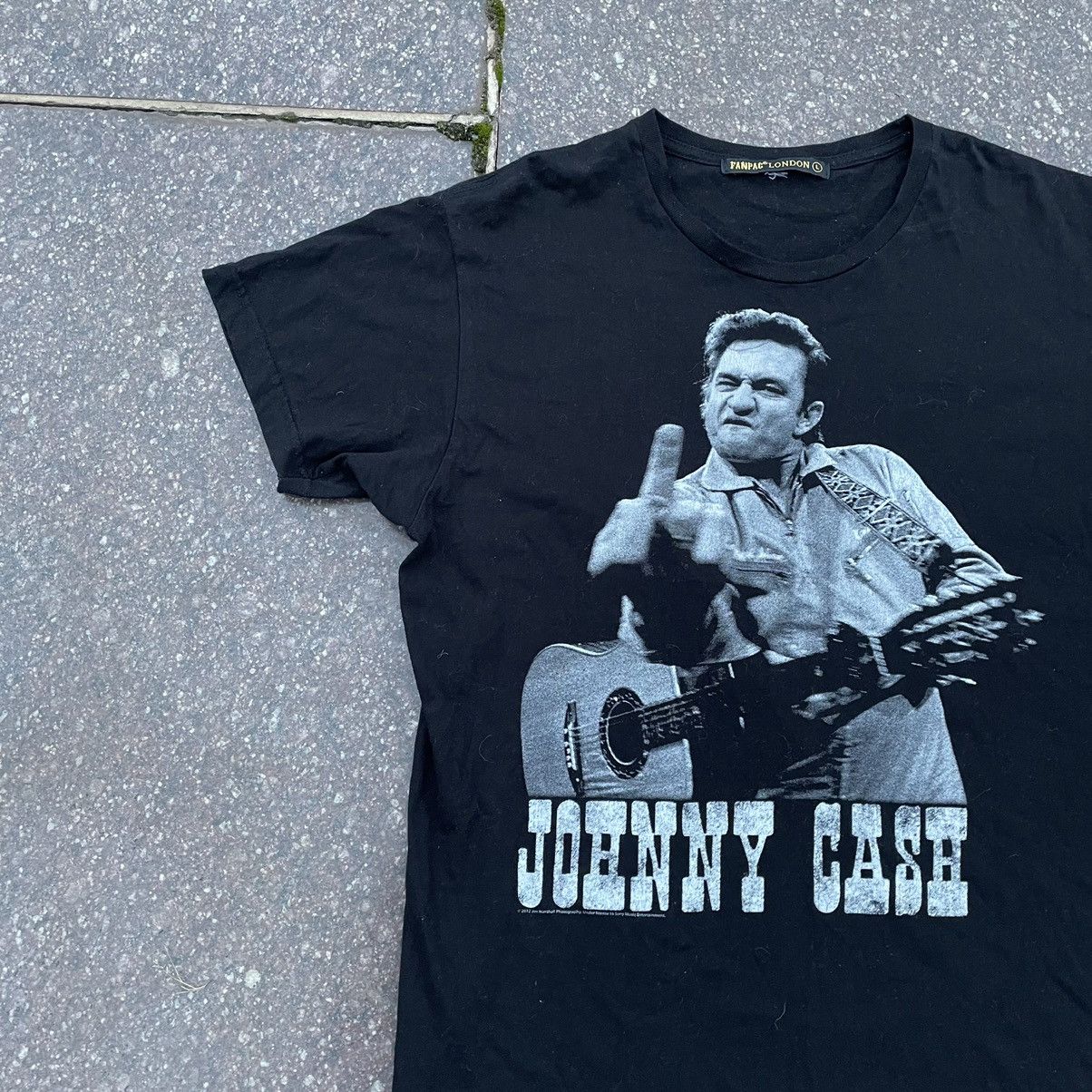 Vintage Vintage Y2K Johnny Cash Graphic Tee Sun Faded Grunge Boxy L Size US L / EU 52-54 / 3 - 3 Thumbnail