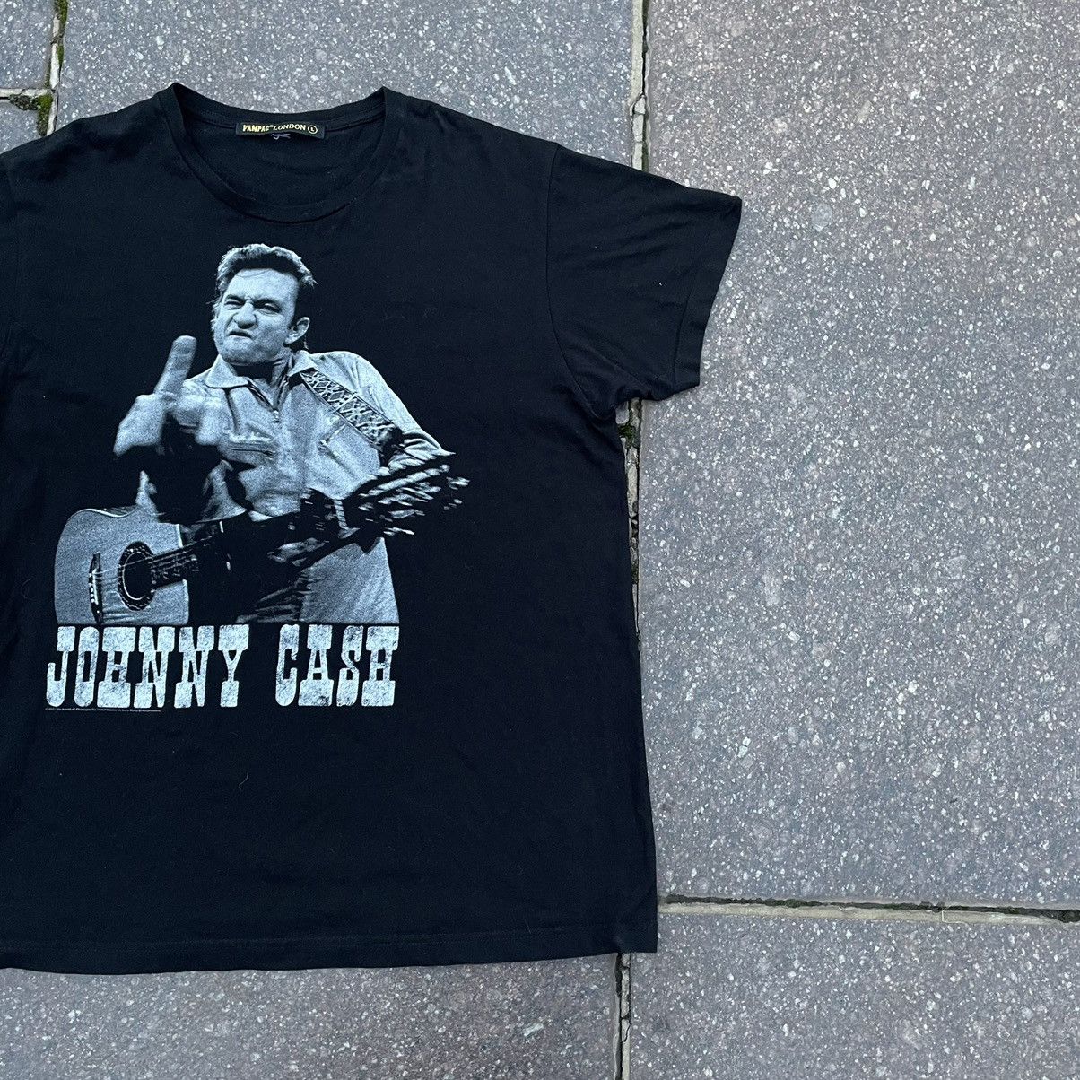 Vintage Vintage Y2K Johnny Cash Graphic Tee Sun Faded Grunge Boxy L Size US L / EU 52-54 / 3 - 2 Thumbnail