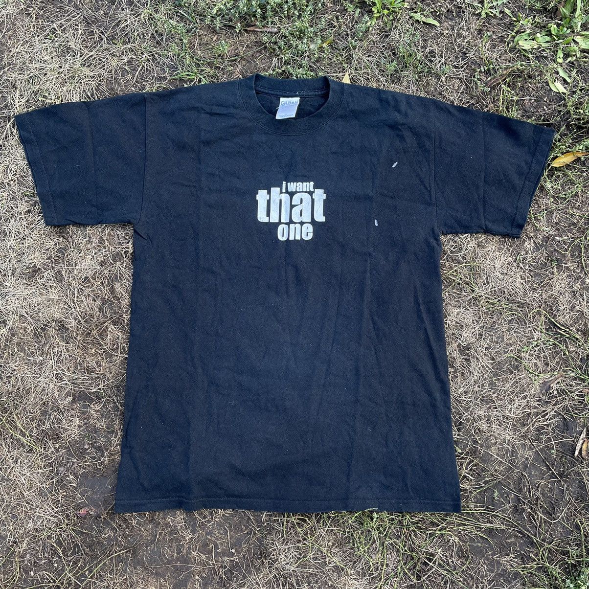 Vintage Vintage Y2K Graphic Tee Humor Print Streetwear Skate Slim M Size US M / EU 48-50 / 2 - 1 Thumbnail