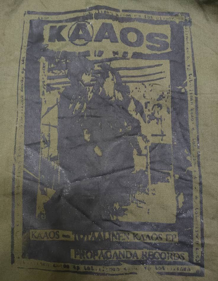 Band Tees Vintage Kaaos Hardcore Punk Field Jacket Size US M / EU 48-50 / 2 - 3 Thumbnail