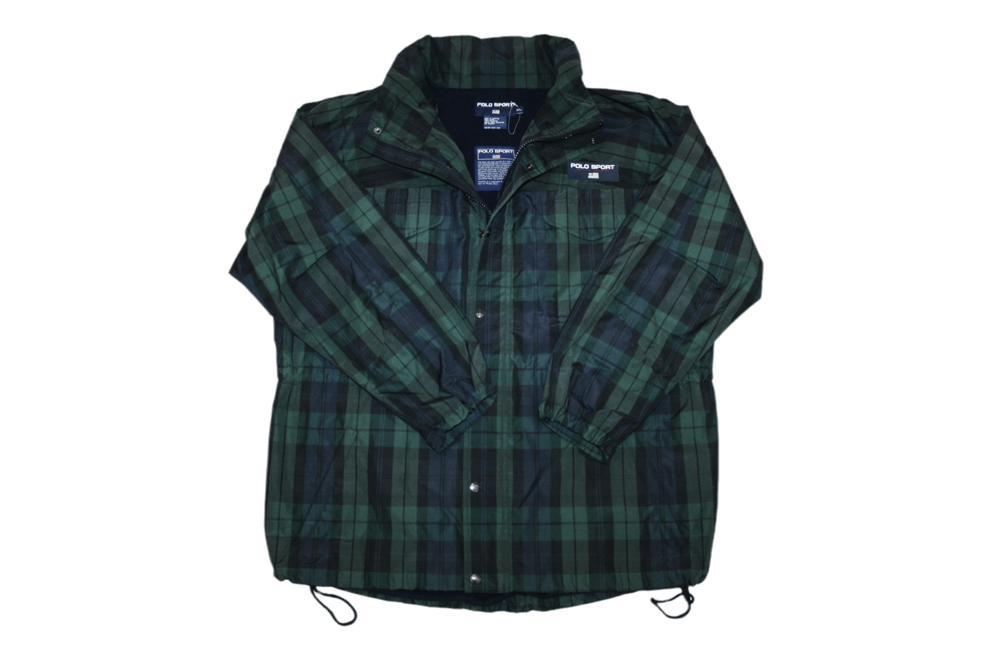 Polo Ralph Lauren 💥 RARE VTG 💥 POLO SPORT Fleece Liner Tartan Winter Jacket Size US XL / EU 56 / 4 - 1 Thumbnail