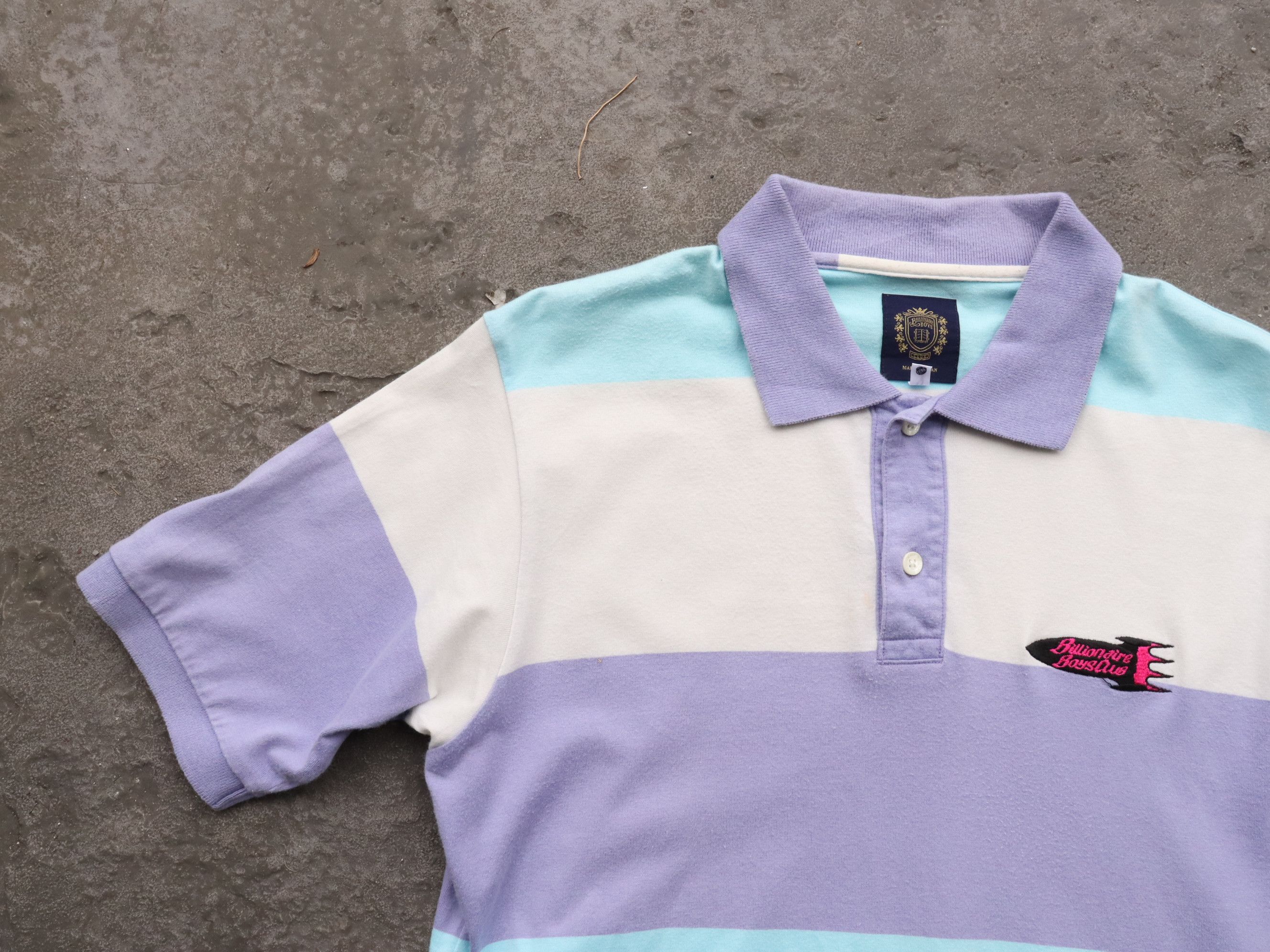 Billionaire Boys Club Billionaire Boys Club Rocket Bar Striped Shirt Size US M / EU 48-50 / 2 - 8 Thumbnail