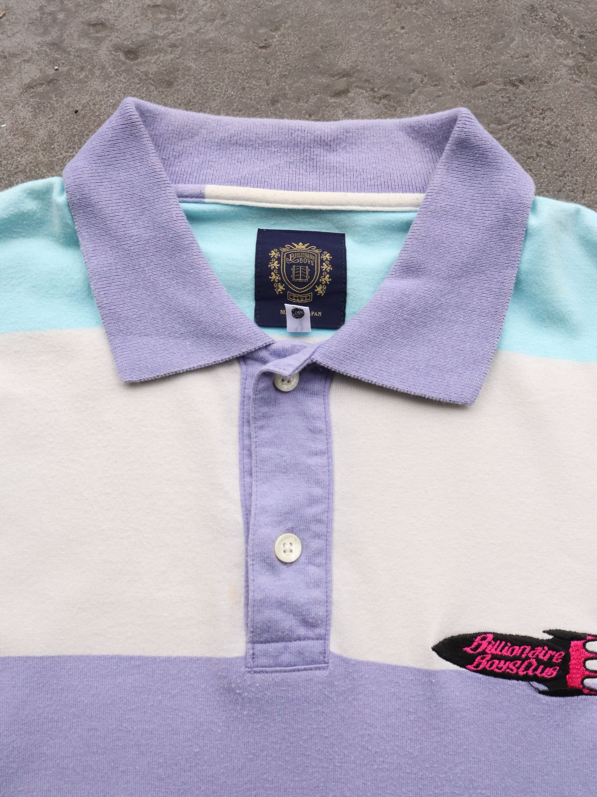 Billionaire Boys Club Billionaire Boys Club Rocket Bar Striped Shirt Size US M / EU 48-50 / 2 - 6 Thumbnail