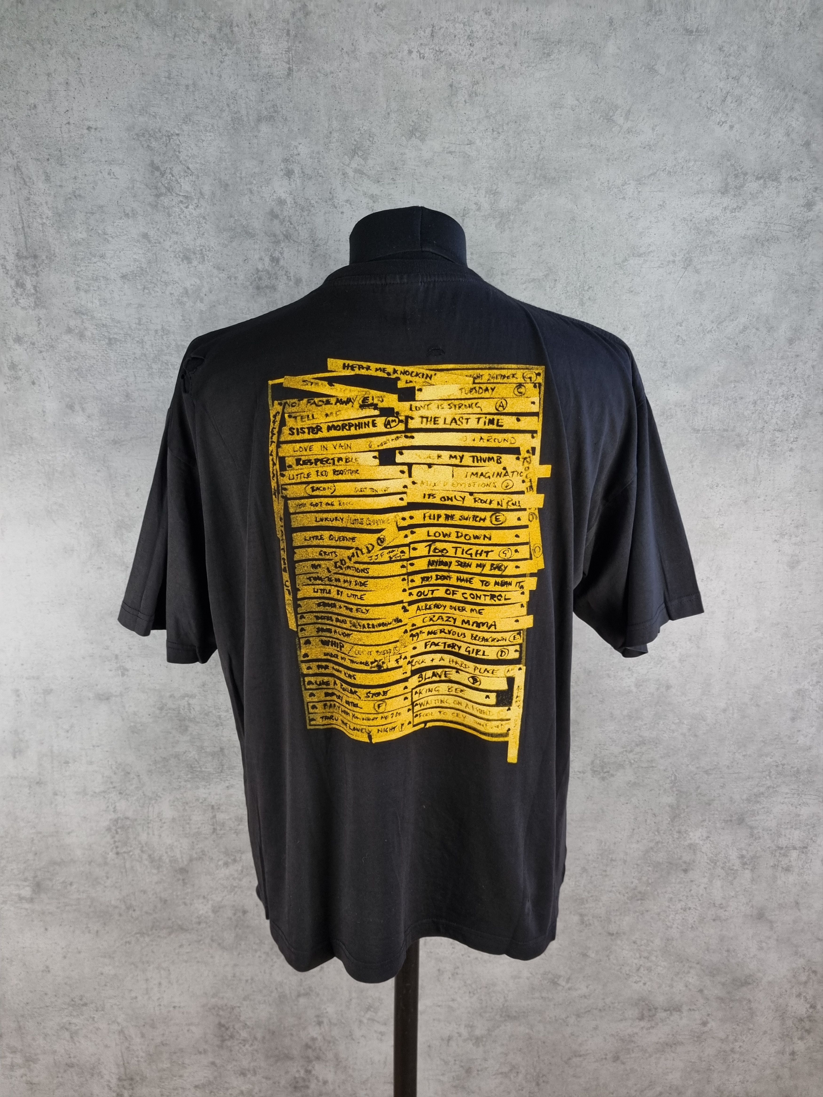 Band Tees × The Rolling Stones Single stitch Vintage 97 Tour ROLLING STONES Band tee Size US XL / EU 56 / 4 - 7 Thumbnail