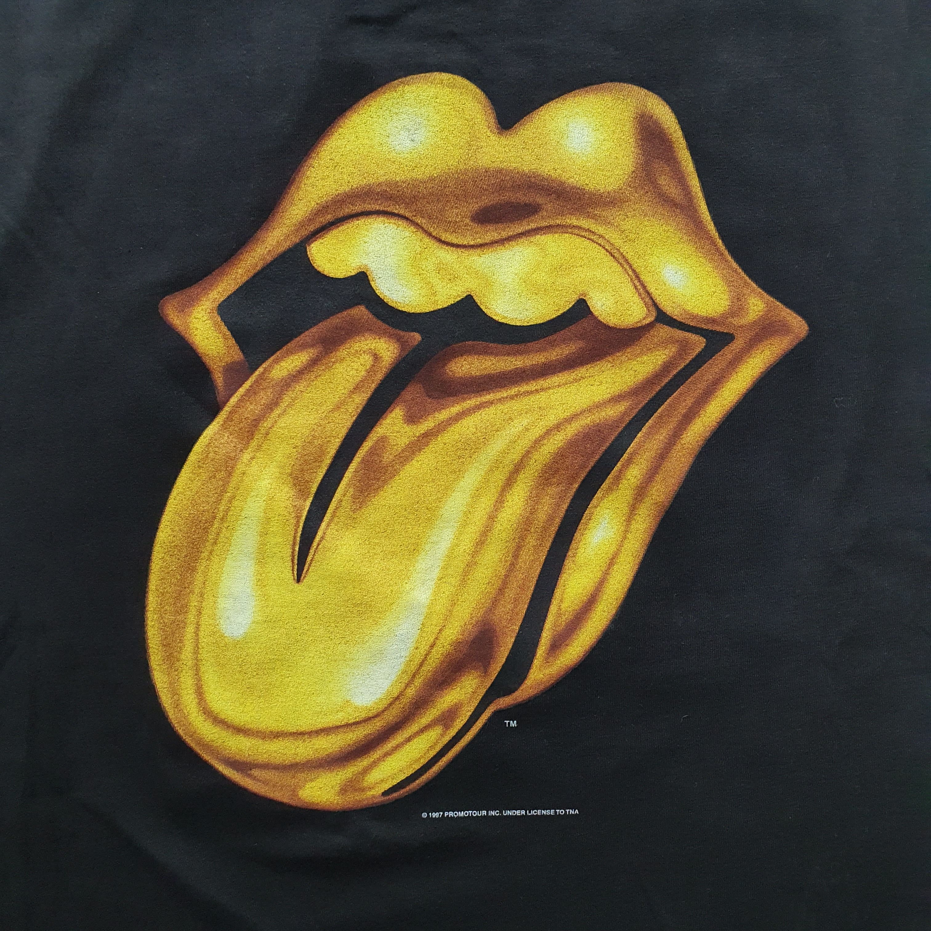 Band Tees × The Rolling Stones Single stitch Vintage 97 Tour ROLLING STONES Band tee Size US XL / EU 56 / 4 - 5 Thumbnail