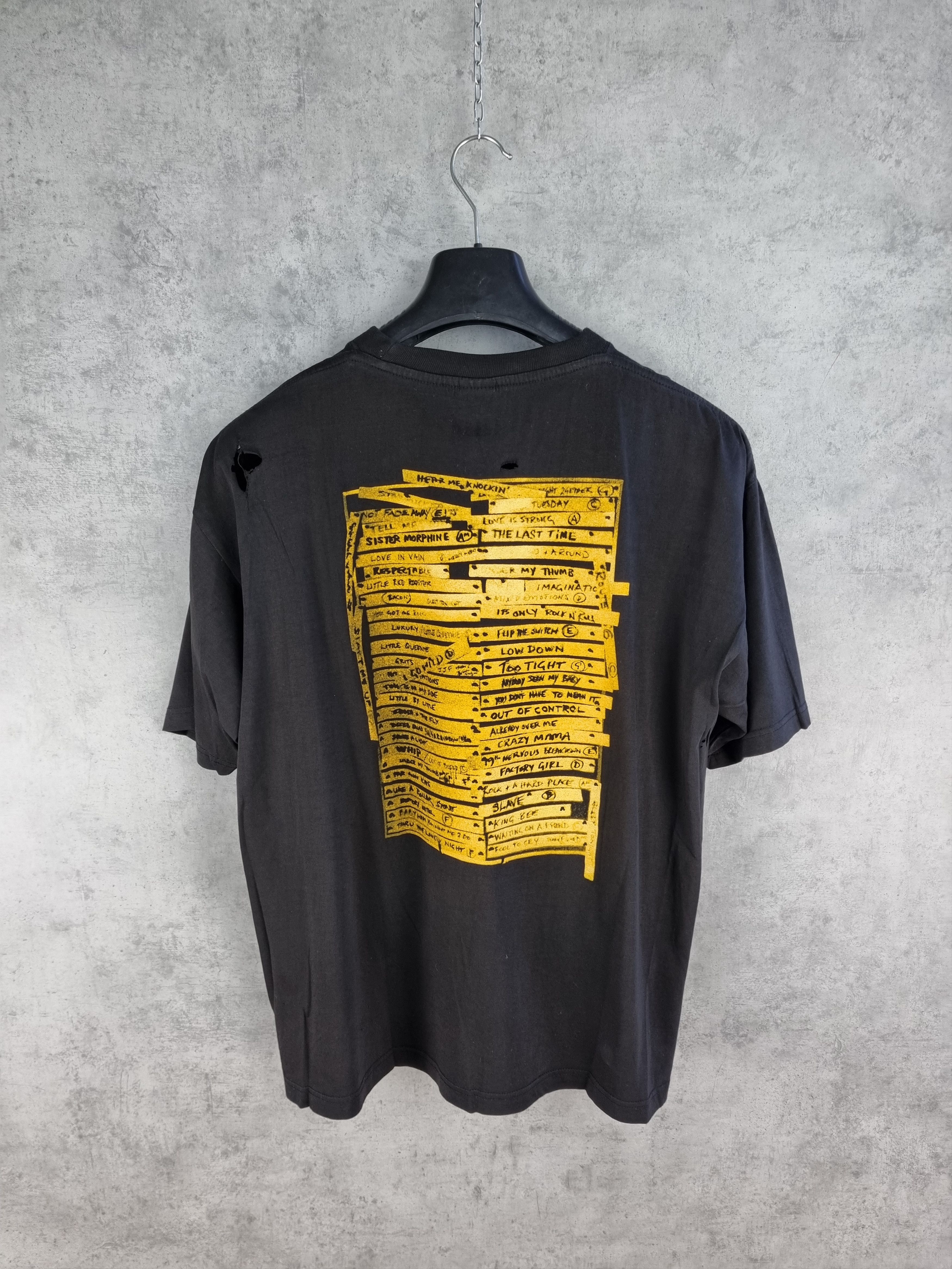 Band Tees × The Rolling Stones Single stitch Vintage 97 Tour ROLLING STONES Band tee Size US XL / EU 56 / 4 - 4 Thumbnail
