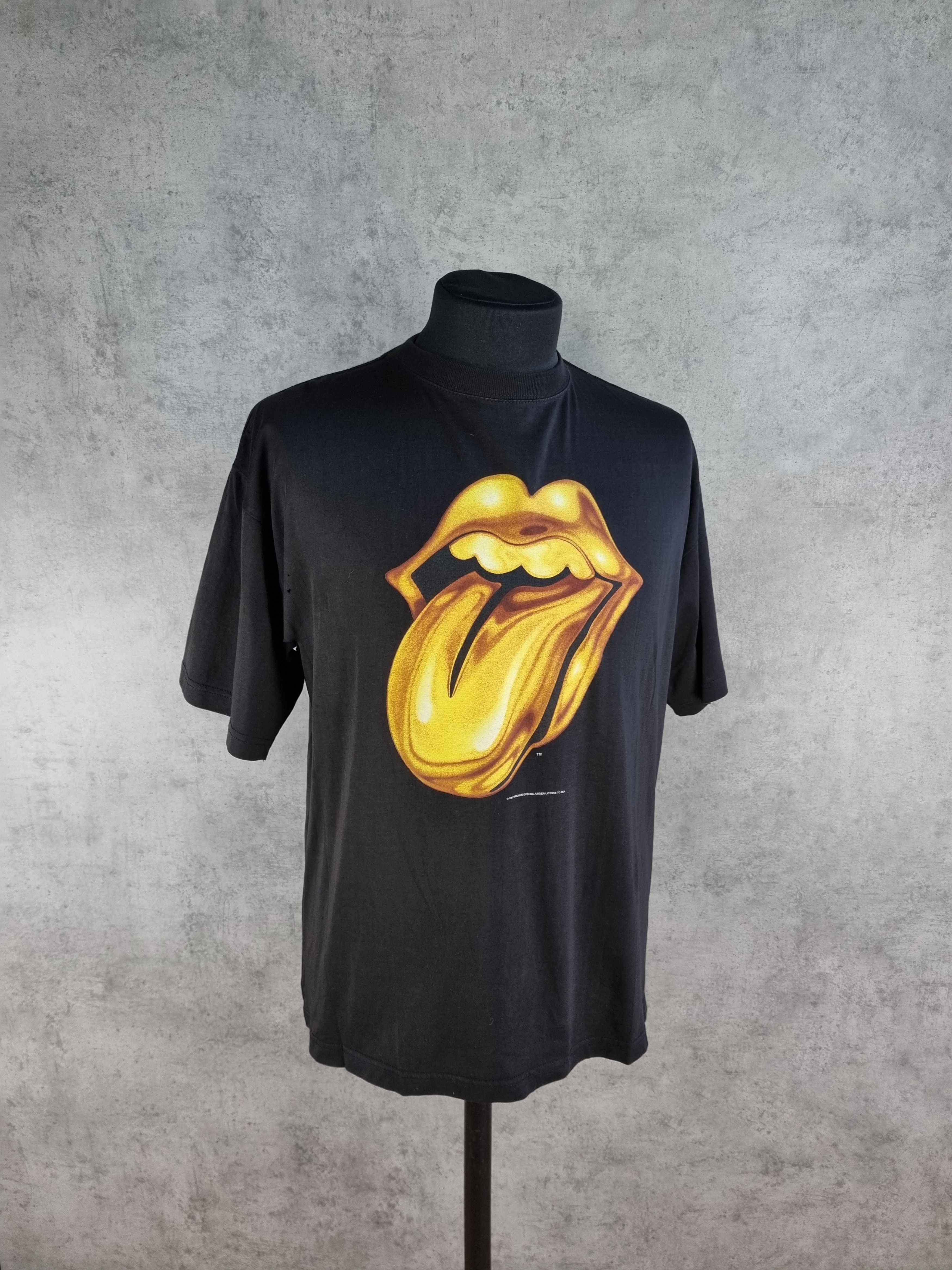 Band Tees × The Rolling Stones Single stitch Vintage 97 Tour ROLLING STONES Band tee Size US XL / EU 56 / 4 - 16 Thumbnail