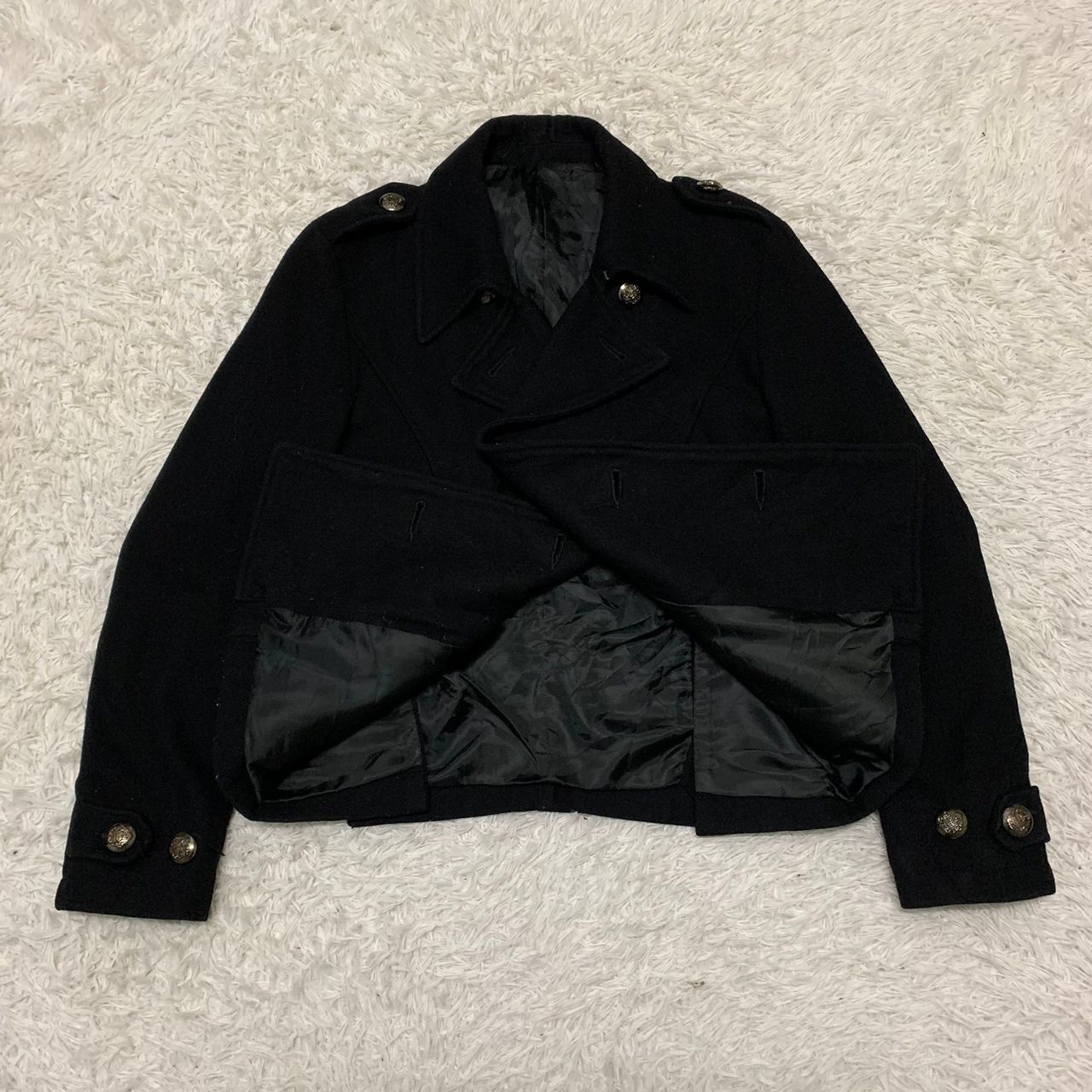 PPFM PPFM Blend Wool Double Breast Coat Jacket Size US M / EU 48-50 / 2 - 3 Thumbnail