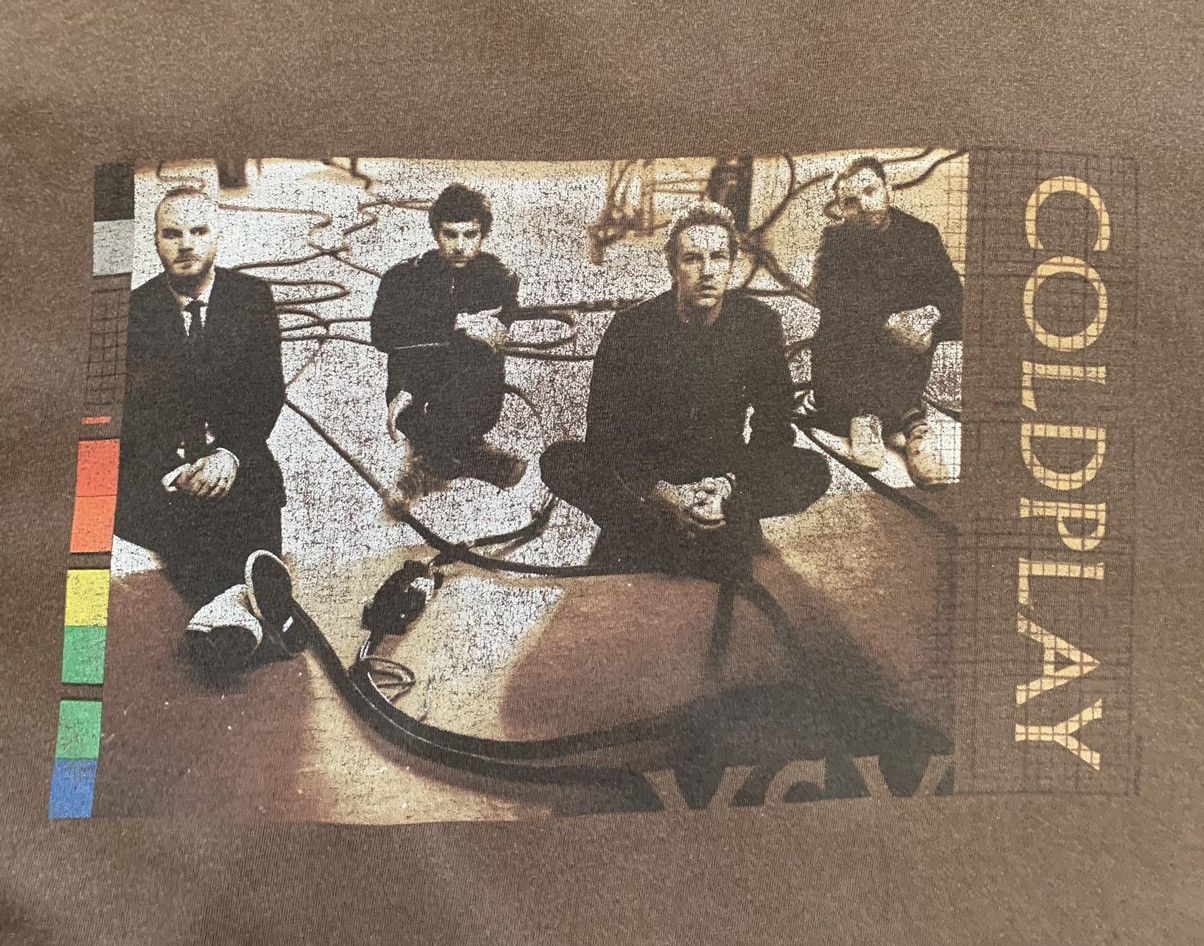 Band Tees 2005 Coldplay Twisted Logic Tour T-shirt Size US M / EU 48-50 / 2 - 8 Thumbnail