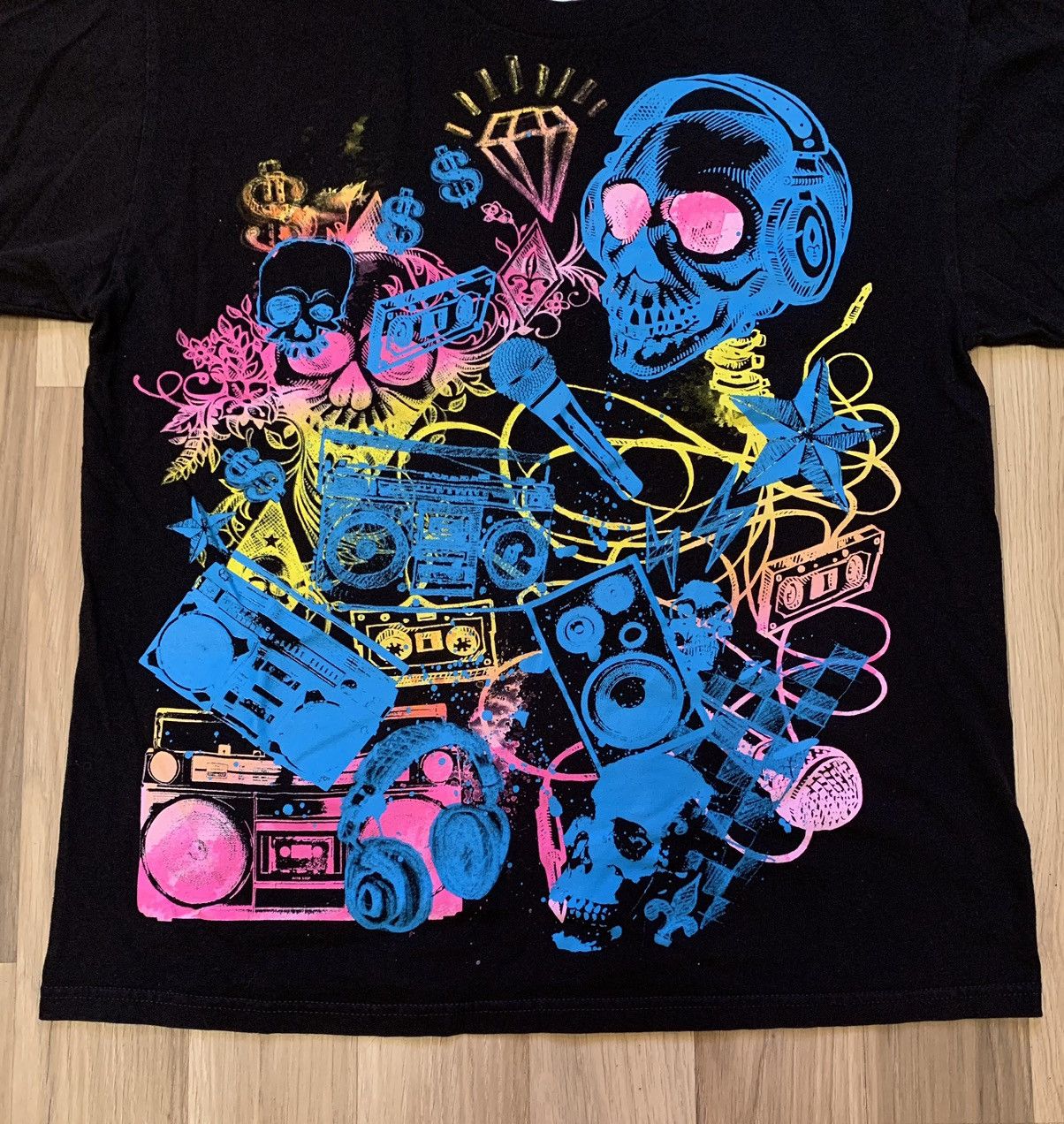 Other Y2K Skull T-shirt Size US L / EU 52-54 / 3 - 11 Thumbnail
