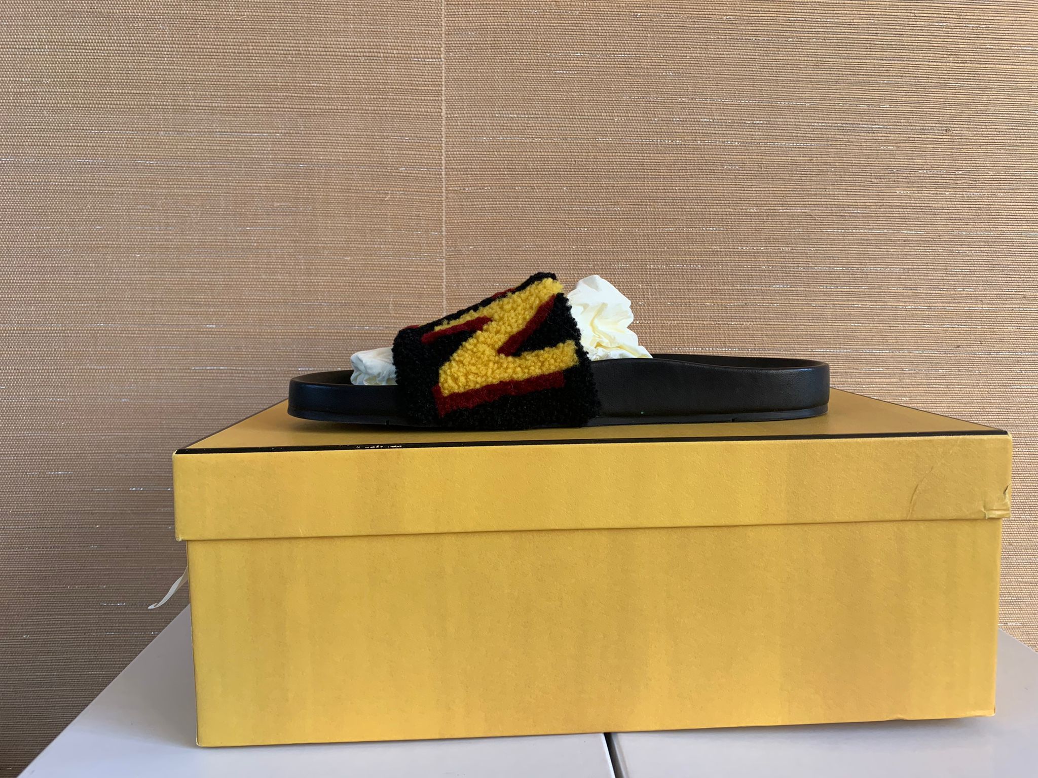 Fendi Logo Sandals in Multicolor Size US 6.5 / EU 39-40 - 2 Preview