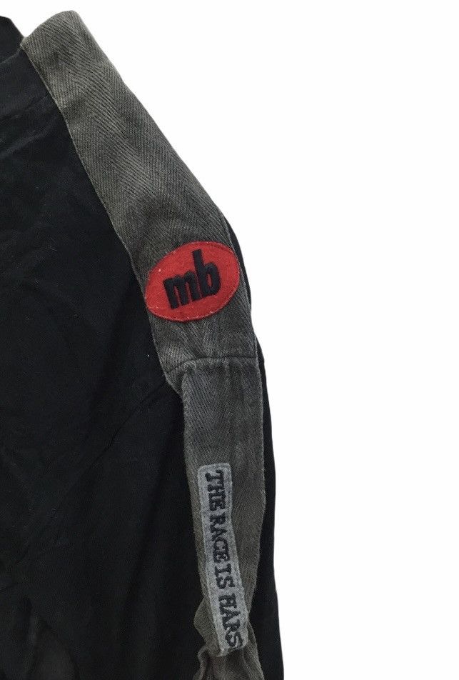 Japanese Brand 1990s 🔥MILK BOY Sleeve straps bondage poem tee Size US S / EU 44-46 / 1 - 7 Thumbnail