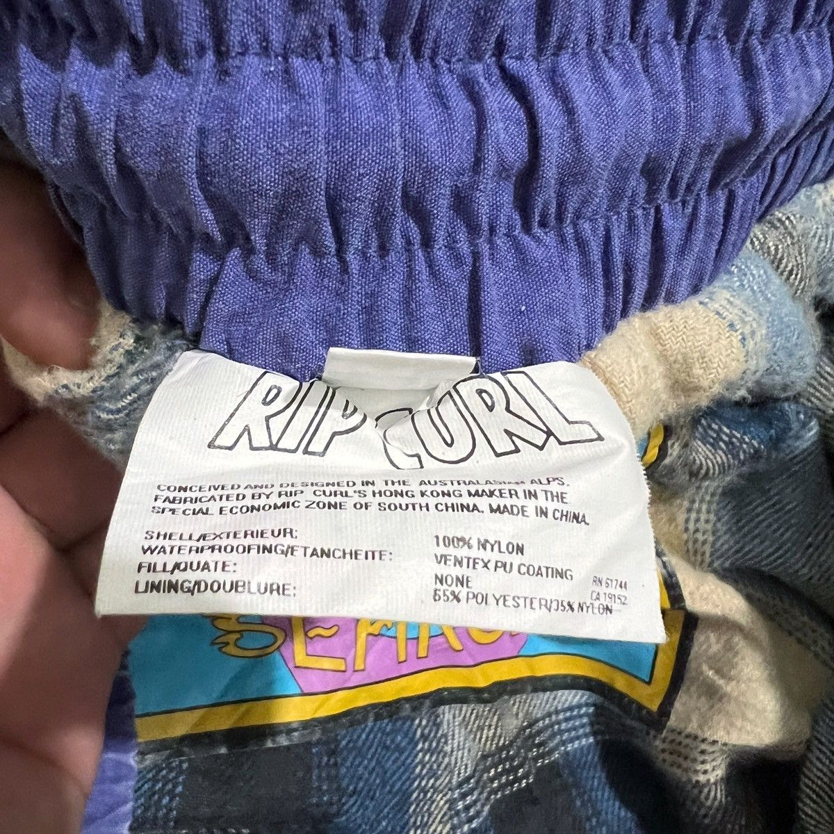 Rip Curl × Ripcurl × Vintage Vintage Rip Curl Ski Cargo Pants Surf Quiksilver Mambo Style Size US 31 - 11 Thumbnail