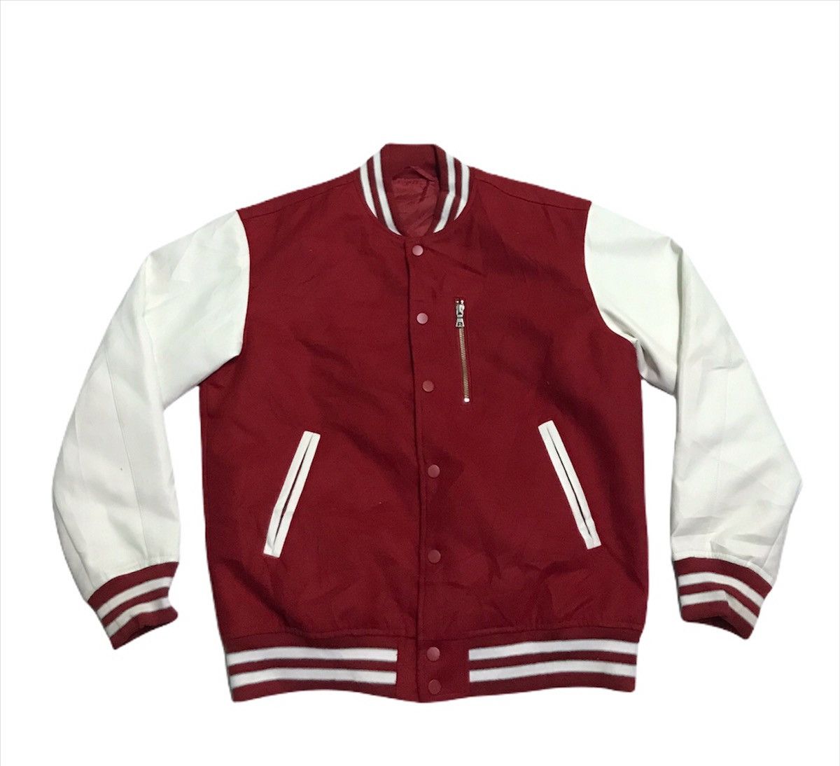 Japanese Brand GU varsity jacket Size US M / EU 48-50 / 2 - 2 Thumbnail