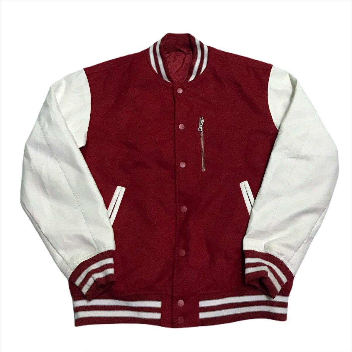 Japanese Brand GU varsity jacket Size US M / EU 48-50 / 2 - 1 Thumbnail