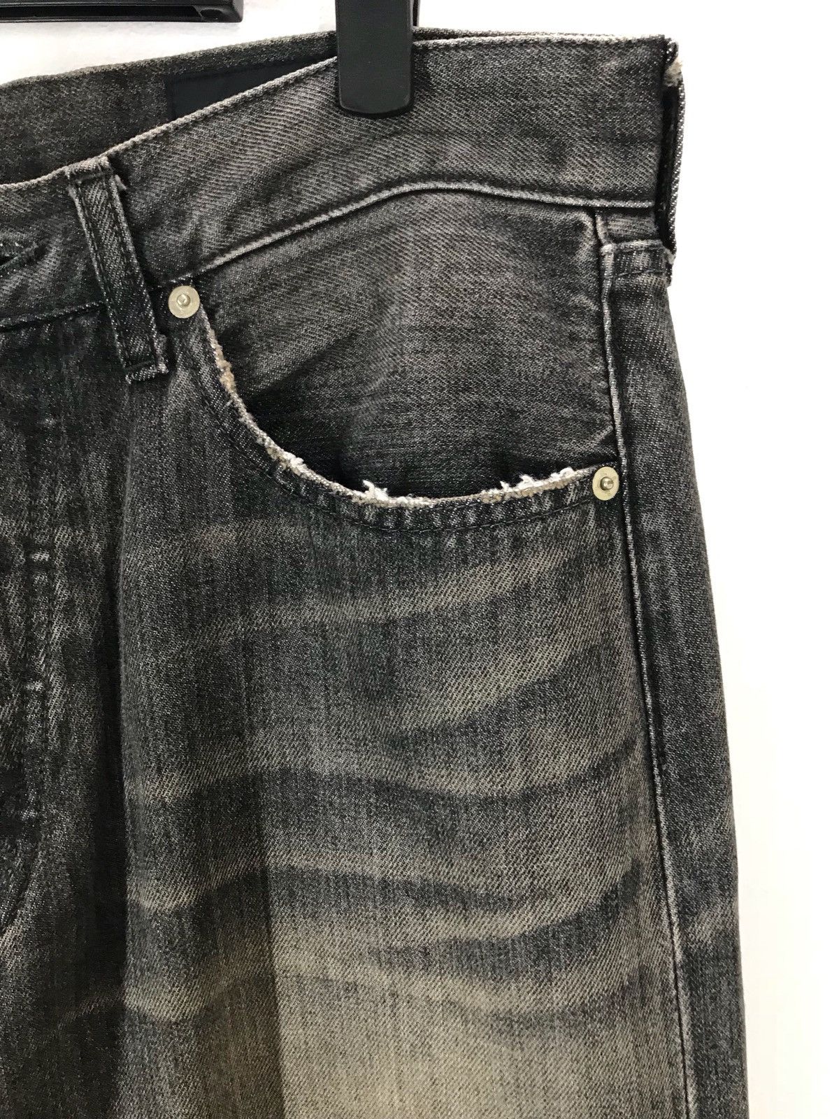 Hysteric Glamour × Undercover SOPHNET. Stone Wash Clawmark Distress Denim Jeans Size US 32 / EU 48 - 4 Thumbnail