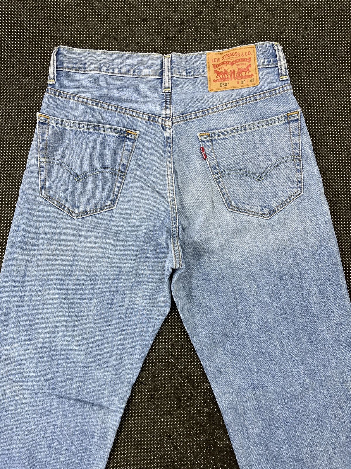 Levi's Vintage Levis 550 Light Blue Jeans - J680 Size US 30 / EU 46 - 4 Thumbnail