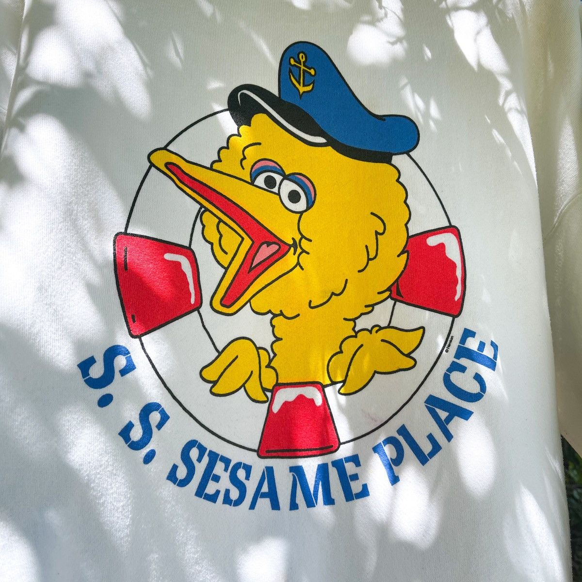 Vintage Vintage 90s RARE Big Bird Sailor Sesame Street Crewneck Size US XL / EU 56 / 4 - 5 Thumbnail