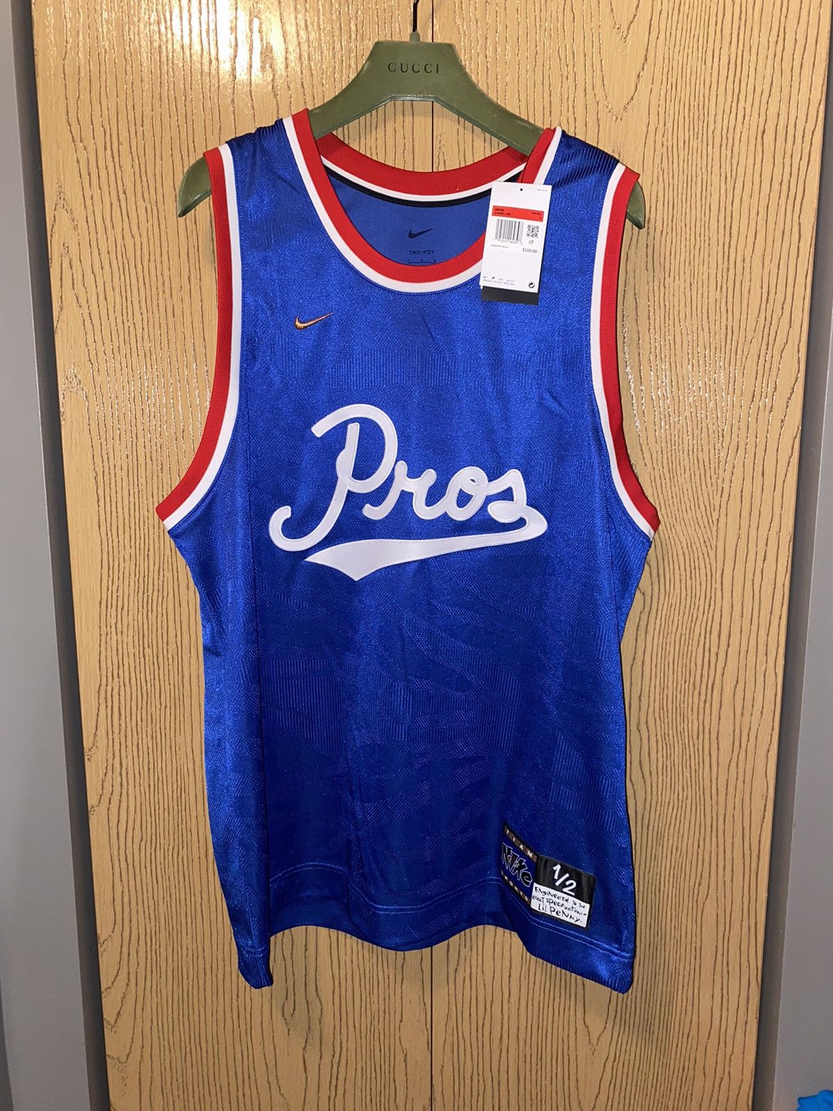 Nike Nike Lil Penny 1/2 Cent Jersey Sz L Size US L / EU 52-54 / 3 - 1 Thumbnail