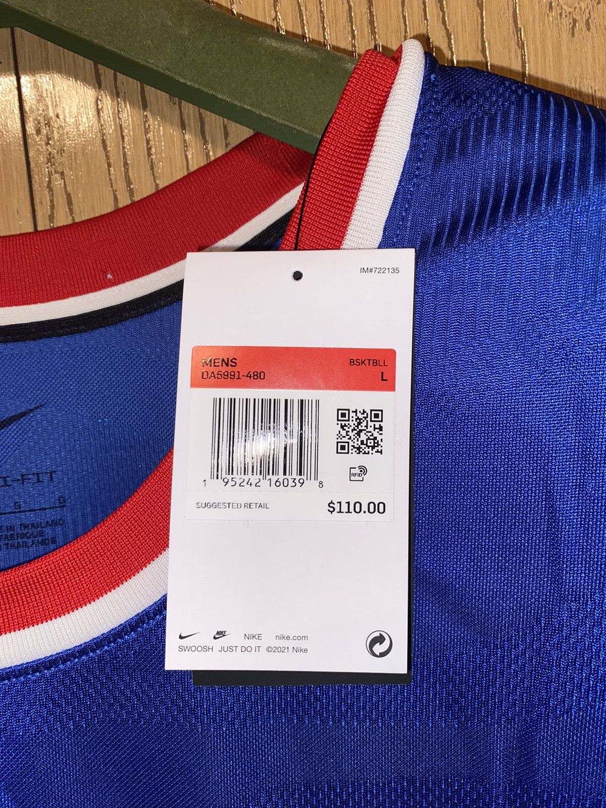 Nike Nike Lil Penny 1/2 Cent Jersey Sz L Size US L / EU 52-54 / 3 - 3 Thumbnail