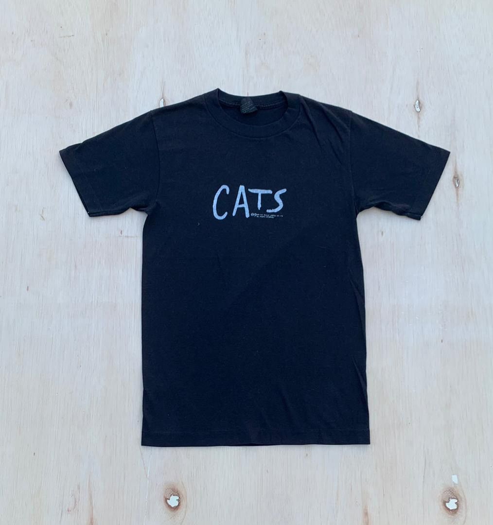 image of Anvil x Movie Vintage Tee The Cats Movie Promo A25 in Black, Men's (Size Small)