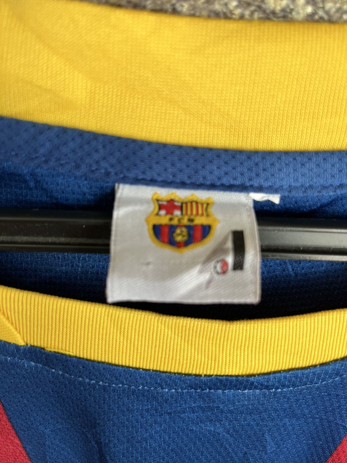 Vintage Barcelona Leo Messi ft10 Size US L / EU 52-54 / 3 - 3 Thumbnail
