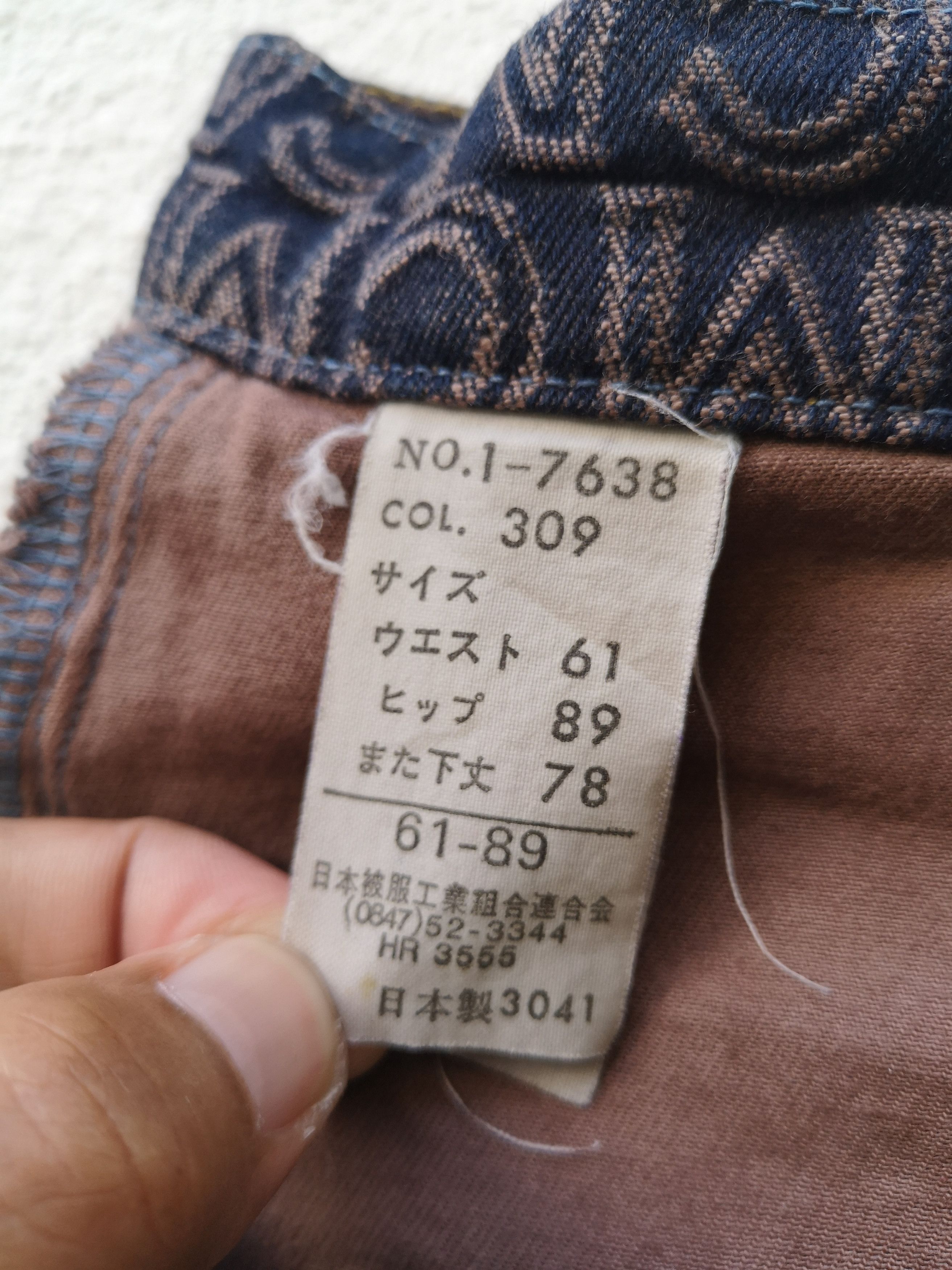 MCM Rare! MCM Monogram Denim Jeans Size US 26 / EU 42 - 12 Thumbnail