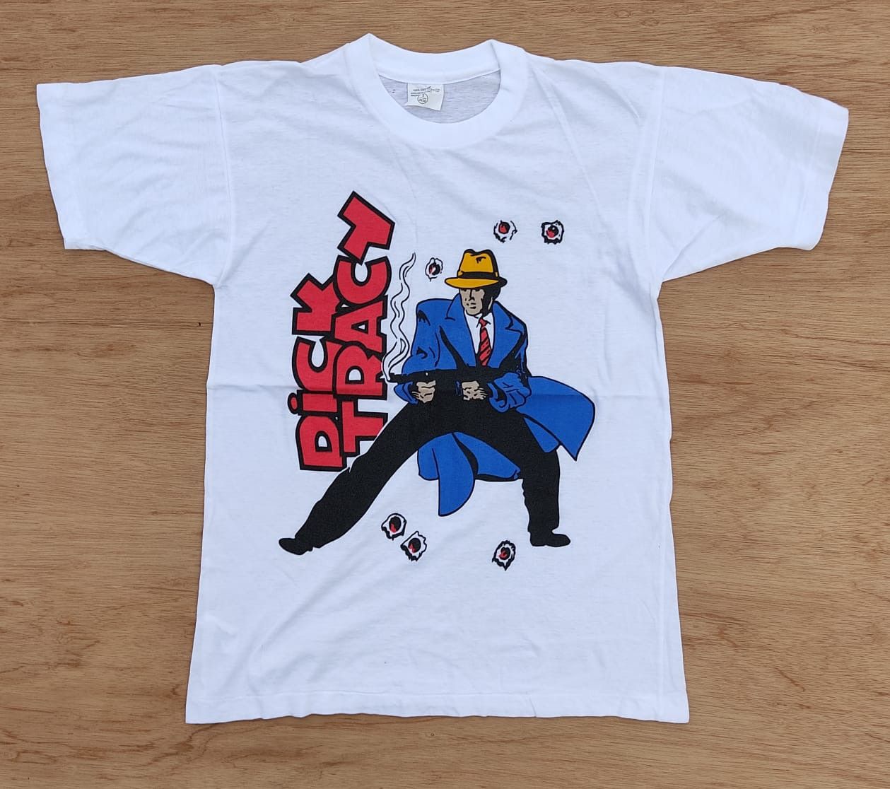 Vintage vintage tee D - 16 Dick Tracy movie promo 80s 90s Size US S / EU 44-46 / 1 - 1 Thumbnail