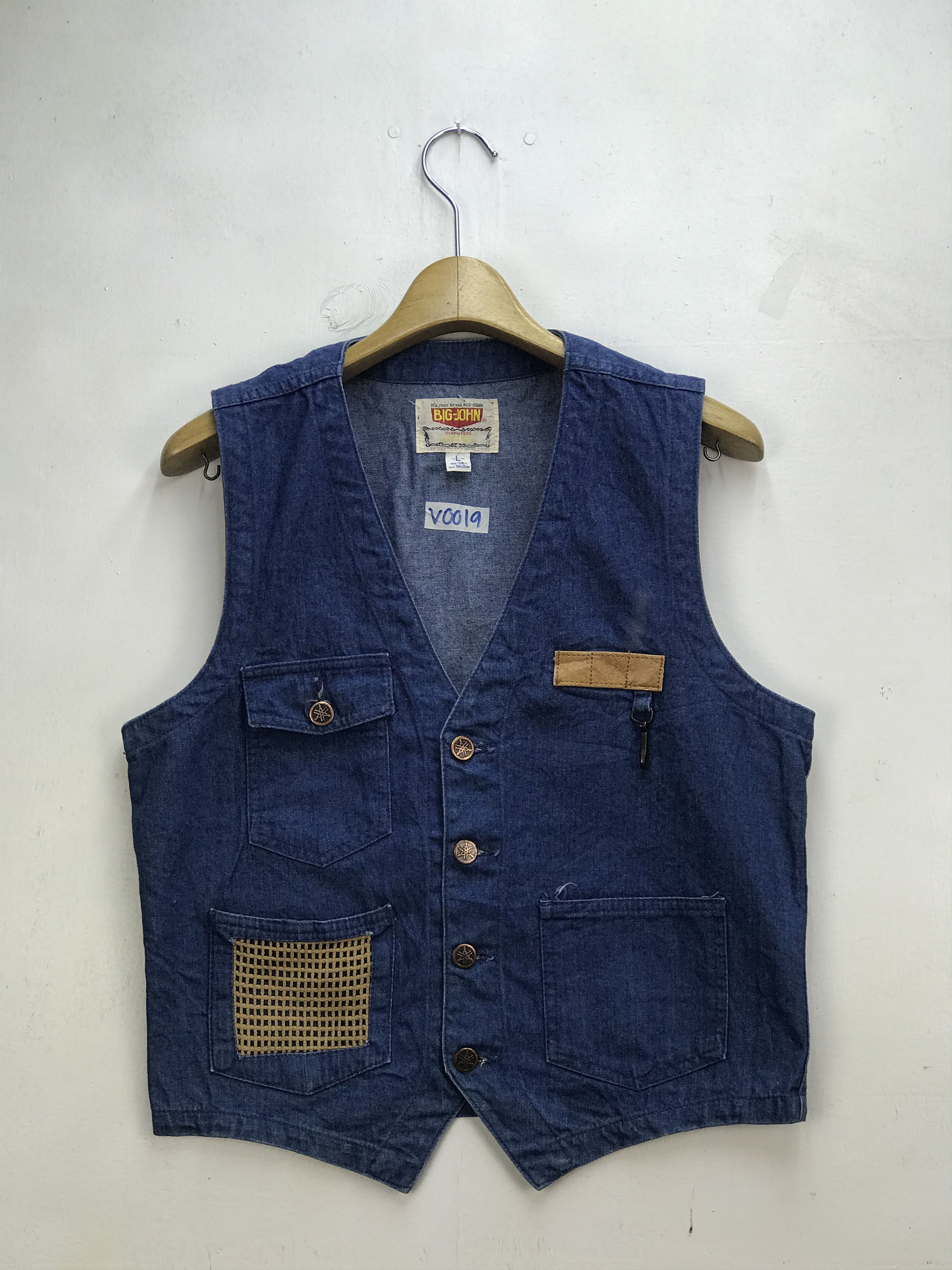 Big John × Yamaha VINTAGE BIG JOHN X YAMAHA DENIM VEST Size US M / EU 48-50 / 2 - 1 Thumbnail
