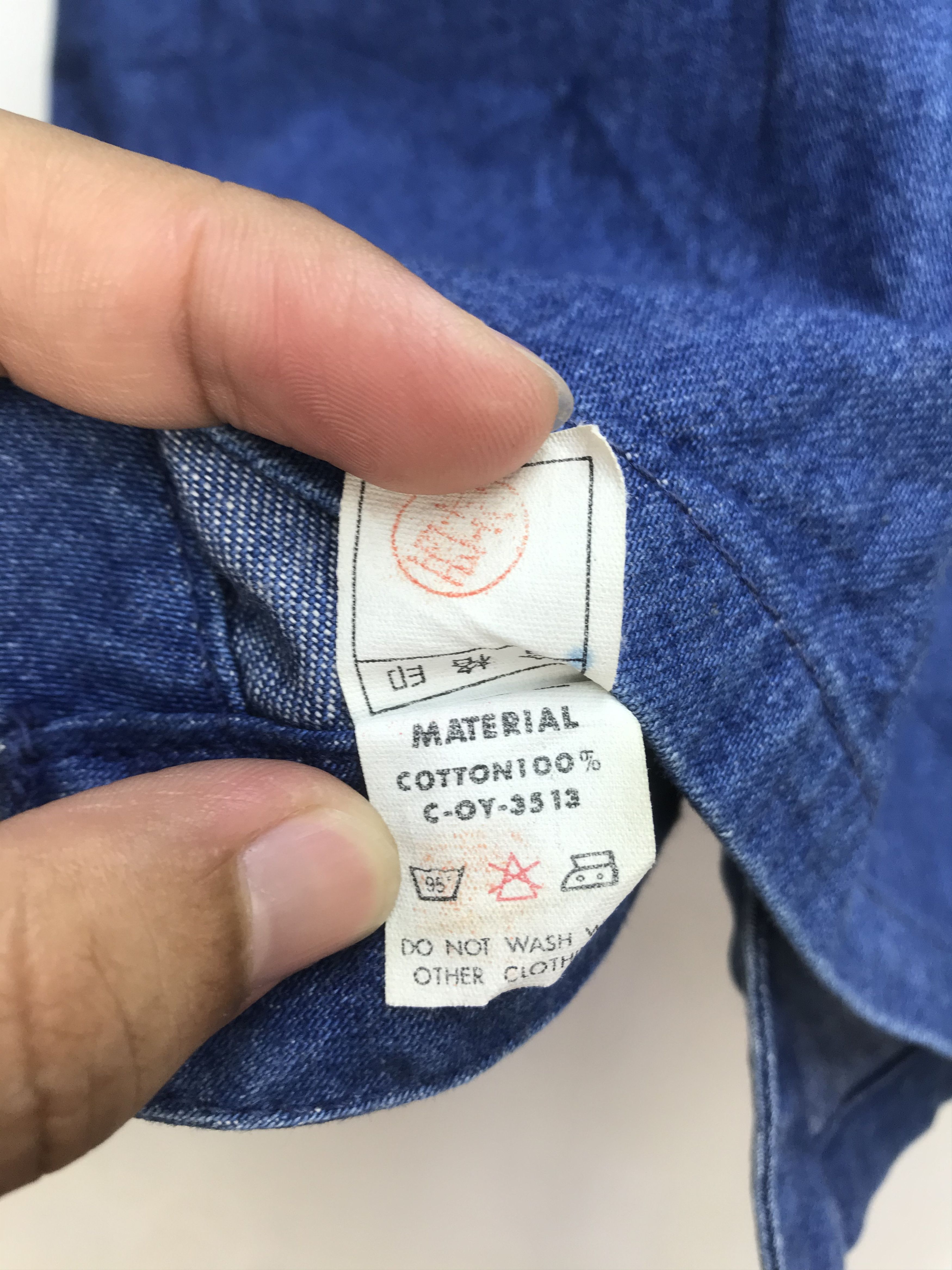 Big John × Yamaha VINTAGE BIG JOHN X YAMAHA DENIM VEST Size US M / EU 48-50 / 2 - 5 Thumbnail