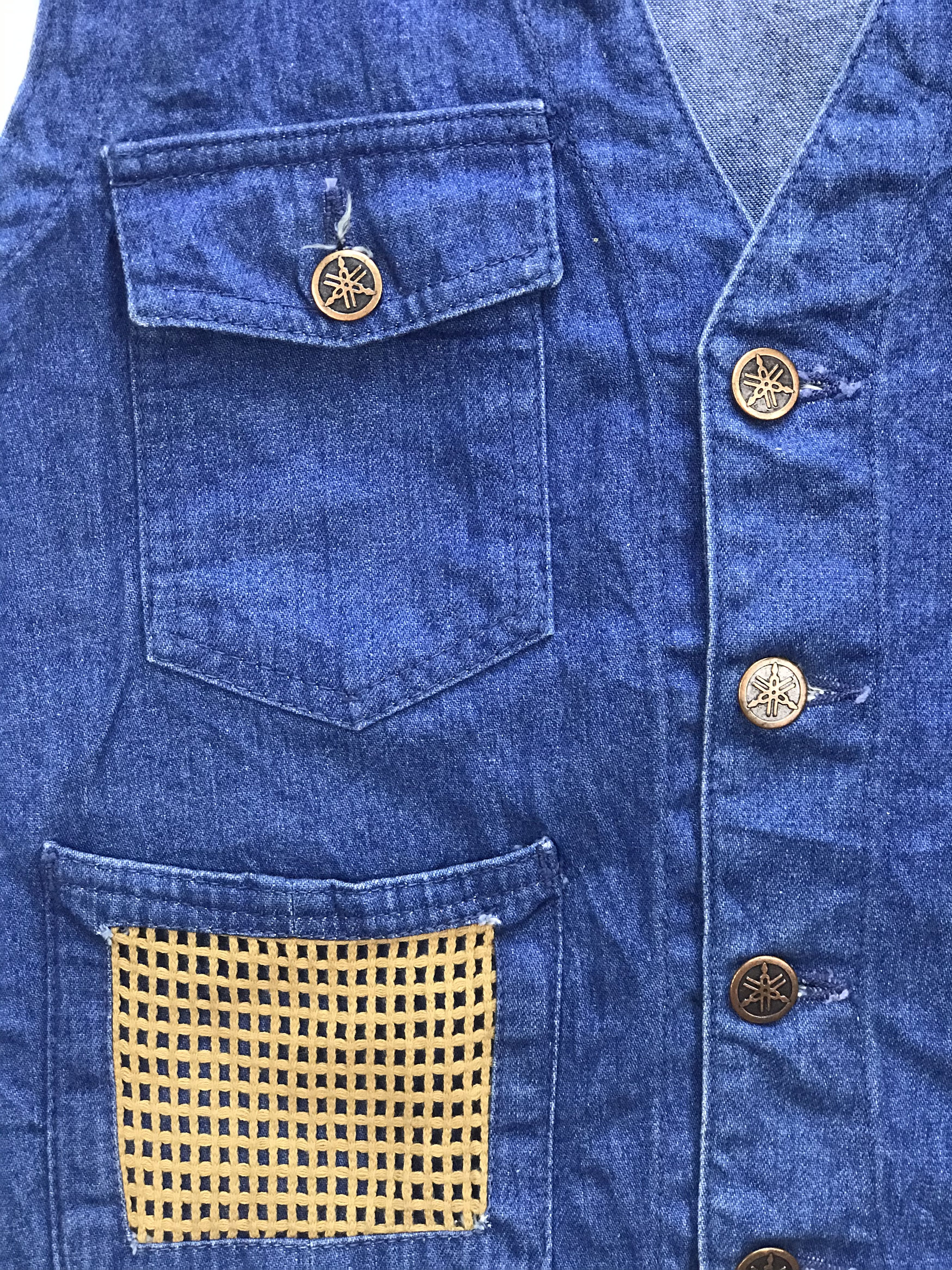 Big John × Yamaha VINTAGE BIG JOHN X YAMAHA DENIM VEST Size US M / EU 48-50 / 2 - 2 Thumbnail